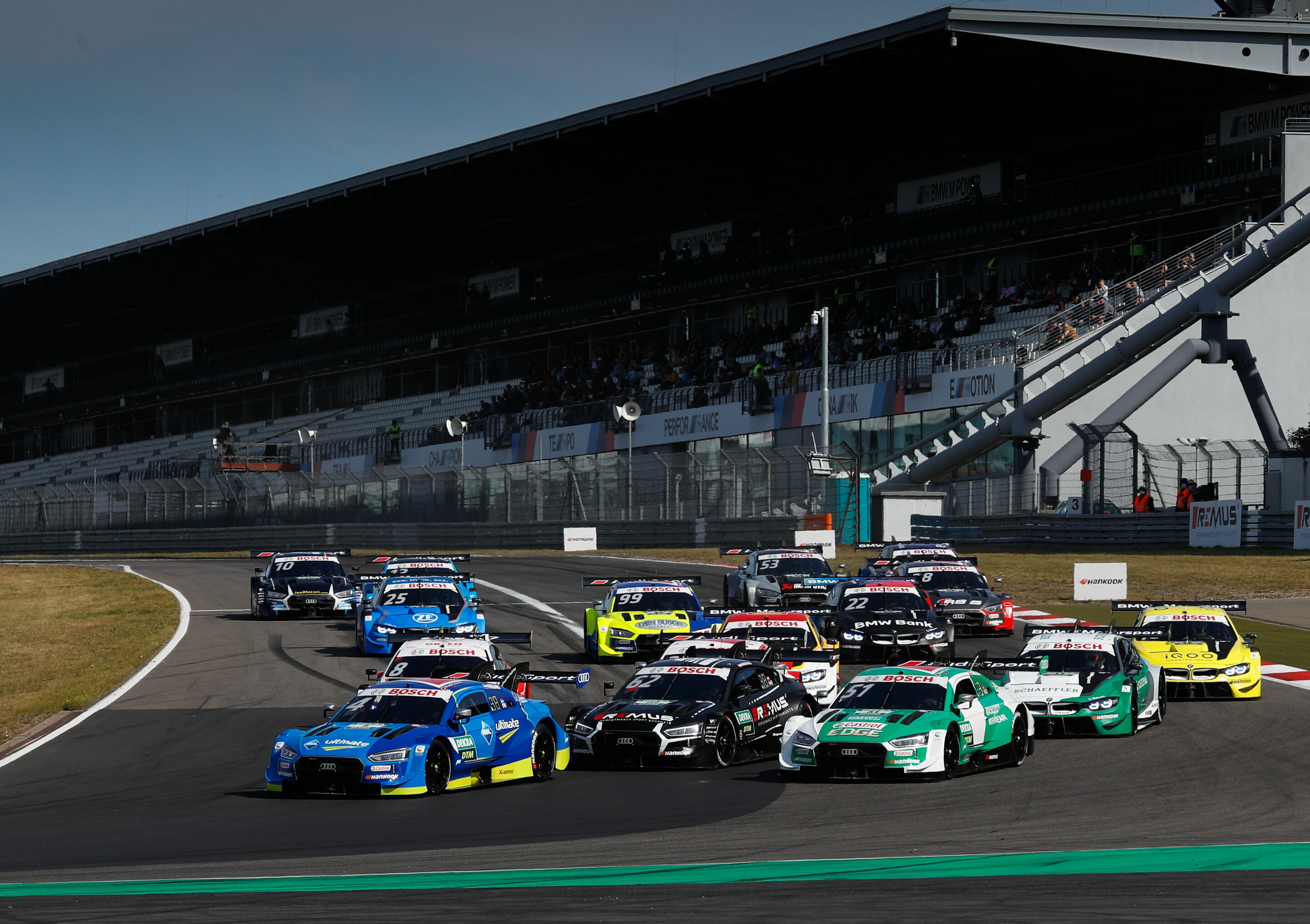 DTM 2020, Nürburgring Sprint - Aral Ultimate Audi RS 5 DTM #4 (Audi Sport Team Abt Sportsline), Robin Frijns, Castrol EDGE Audi RS 5 DTM #51 (Audi Sport Team Abt Sportsline), Nico Müller
