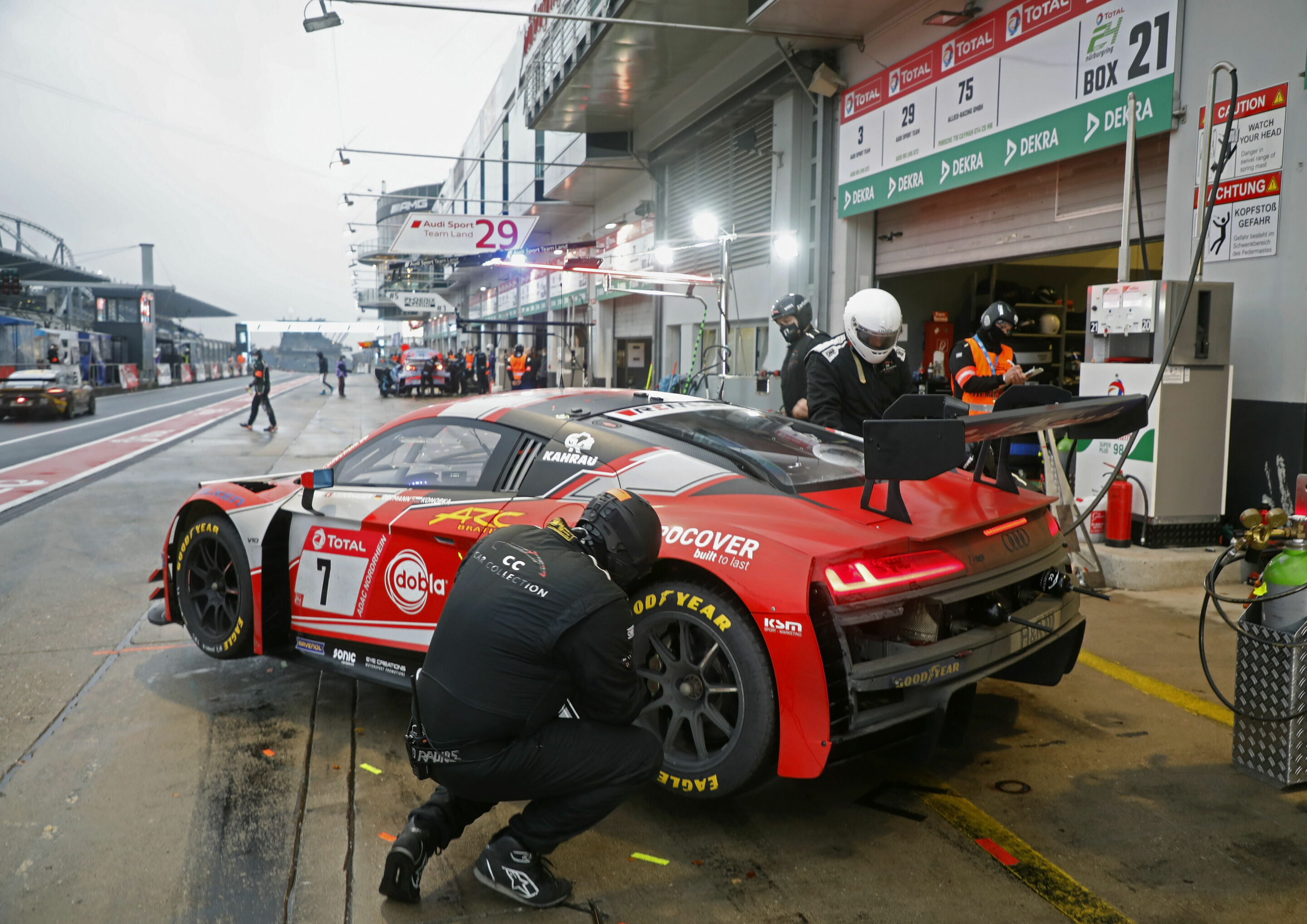 24h Nürburgring 2020 - Audi R8 LMS #7 (Car Collection Motorsport), Milan Dontje/Patric Niederhauser/Mike David Ortmann