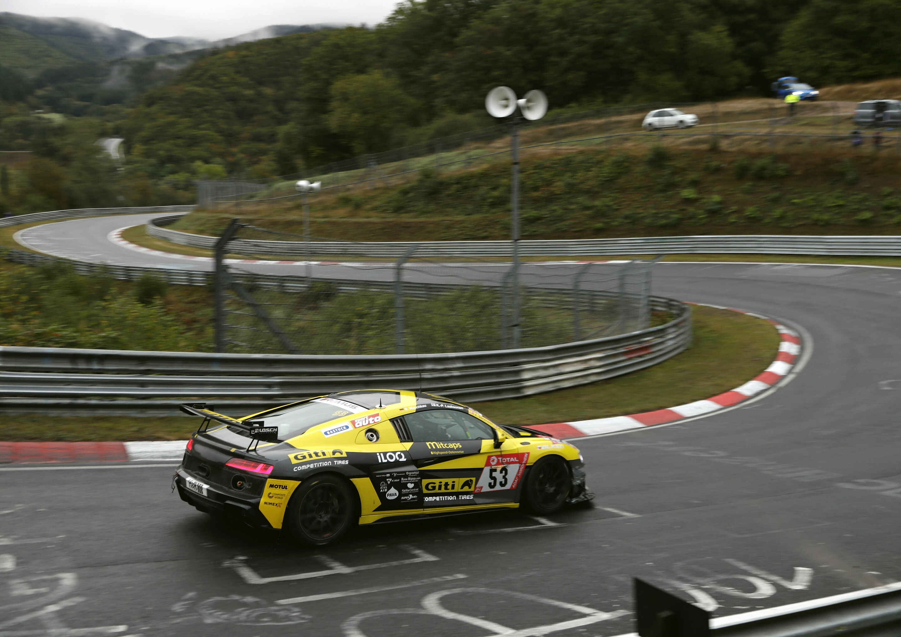 24h Nürburgring 2020 - Audi R8 LMS GT4 #53 (Giti Tire Motorsport by WS Racing), Kristian Jepsen/Kari-Pekka Laaksonen/Jan Sørensen/Roland Waschkau