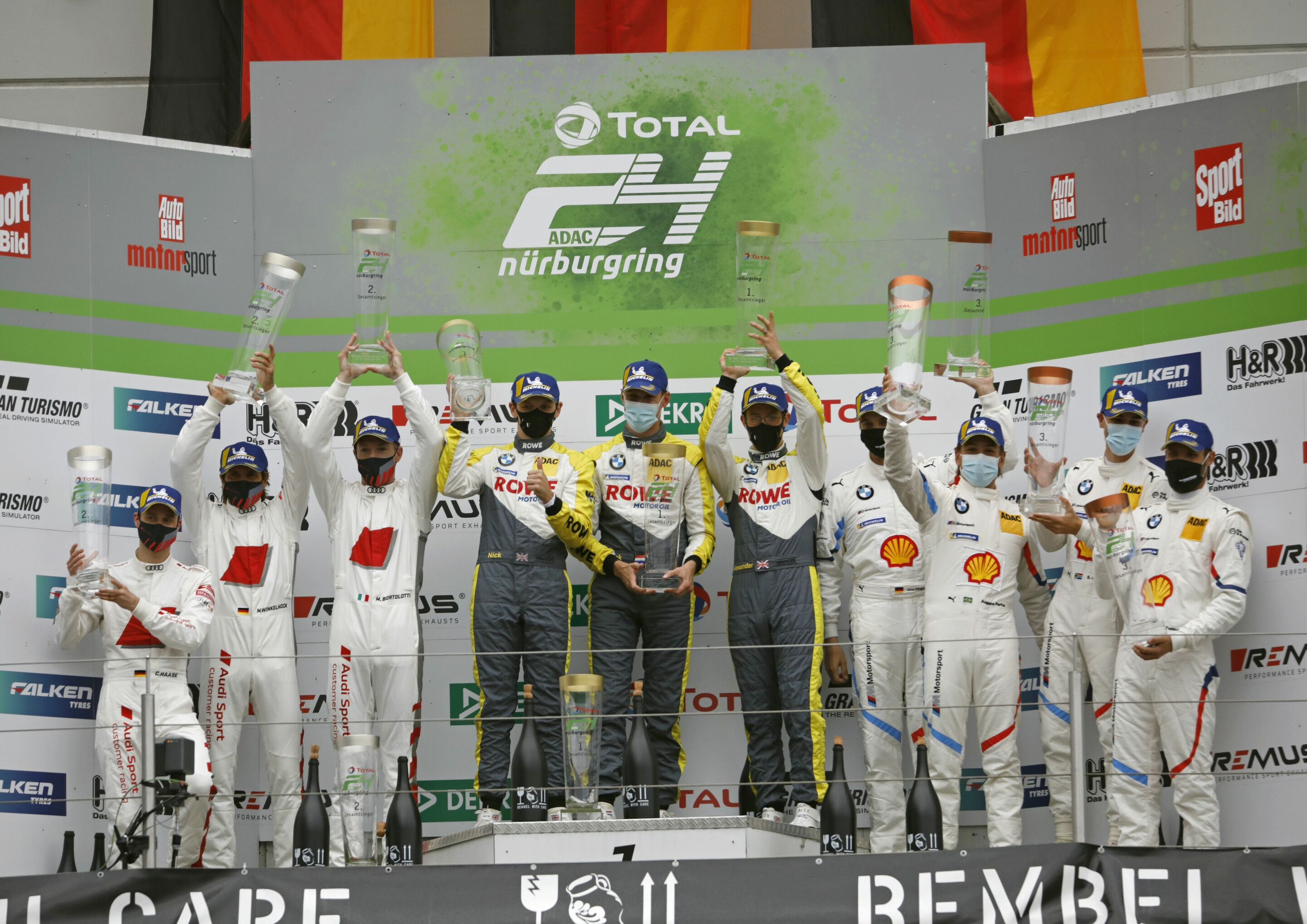 24h Nürburgring 2020 - Christopher Haase, Markus Winkelhock, Mirko Bortolotti