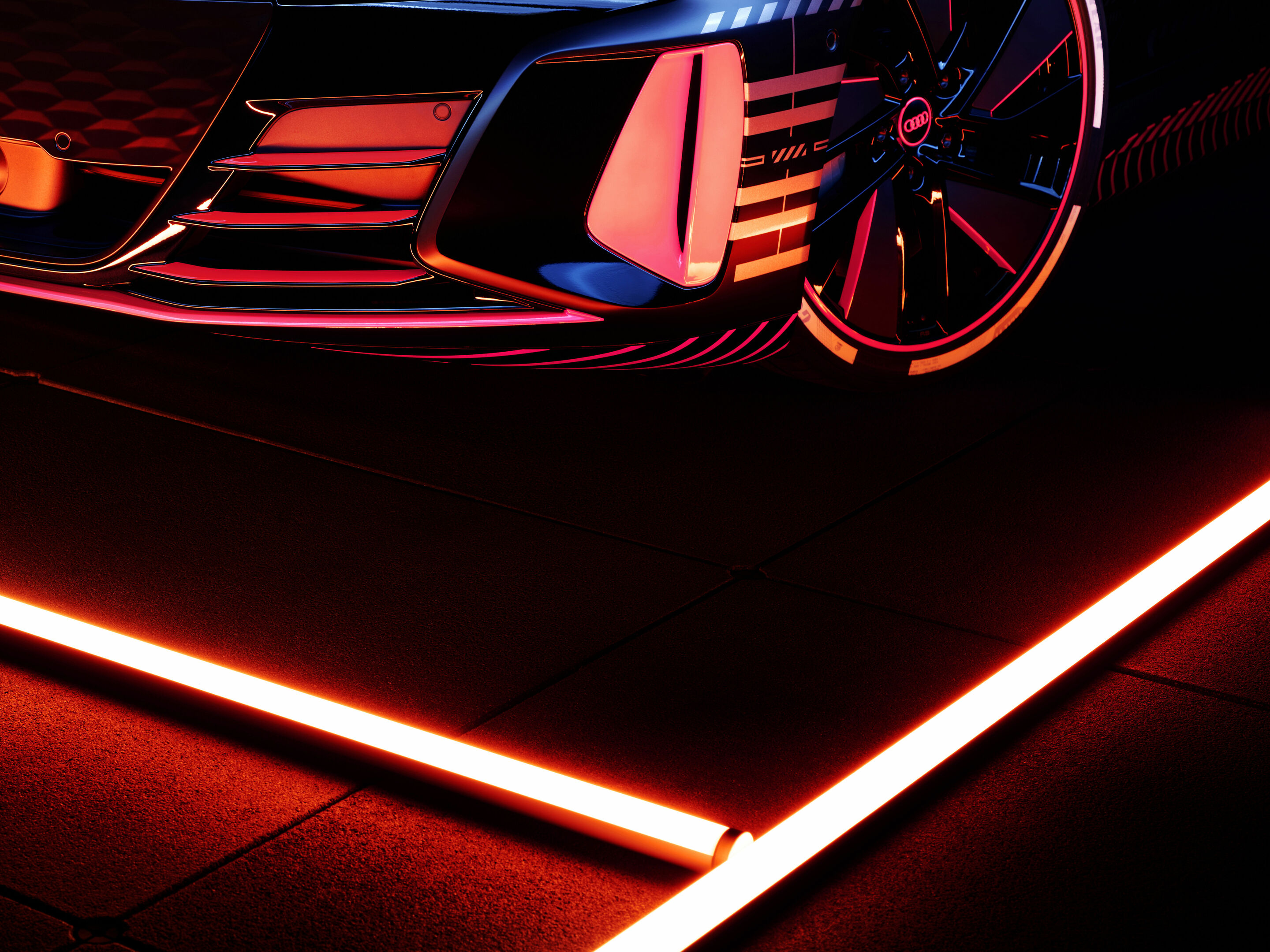 Der Audi e-tron GT - Detail