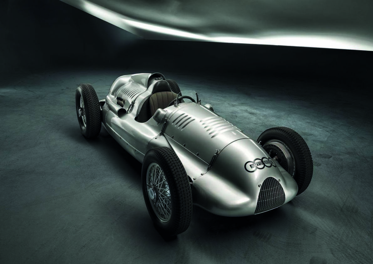Heimgekehrt: Letzter Auto Union Silberpfeil Typ D Doppelkompressor wieder bei Audi - Einer der schönsten Rennwagen der Motorsportgeschichte: Der Auto Union Typ D Doppelkompressor-Rennwagen von 1939 ist wieder bei der AUDI AG.