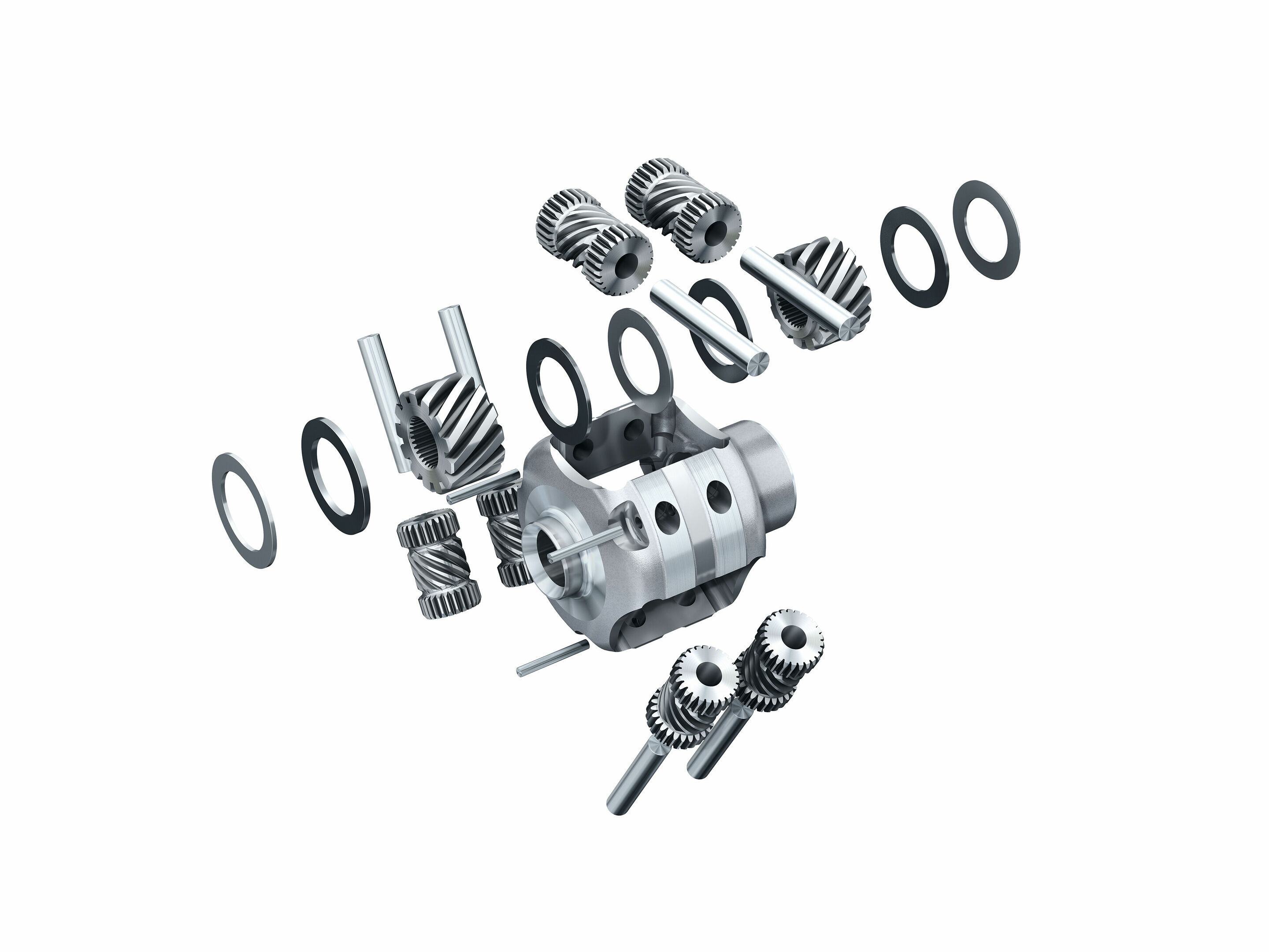 40 Jahre, 40 Zahlen, 40 Bilder: Fakten und  Buntes zur quattro-Technologie von Audi - Rund 5 Kilogramm wog das erste selbstsperrende Torsen-Mittendifferential 1986 im Audi Ur-quattro. Die Grundverteilung lag bei jeweils 50 Prozent an der Vorder- und Hinterachse....