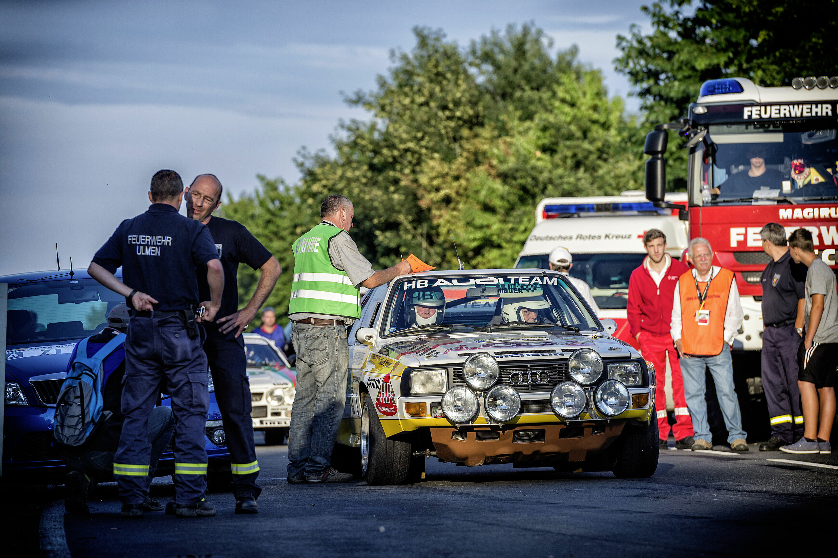 40 Jahre, 40 Zahlen, 40 Bilder: Fakten und  Buntes zur quattro-Technologie von Audi - 23 Läufe in der Rallye-WM gewannen die quattro-Piloten Michèle Mouton, Hannu Mikkola, Stig Blomqvist und Walter Röhrl mit Audi in den fünf Jahren von 1981 bis 1985....