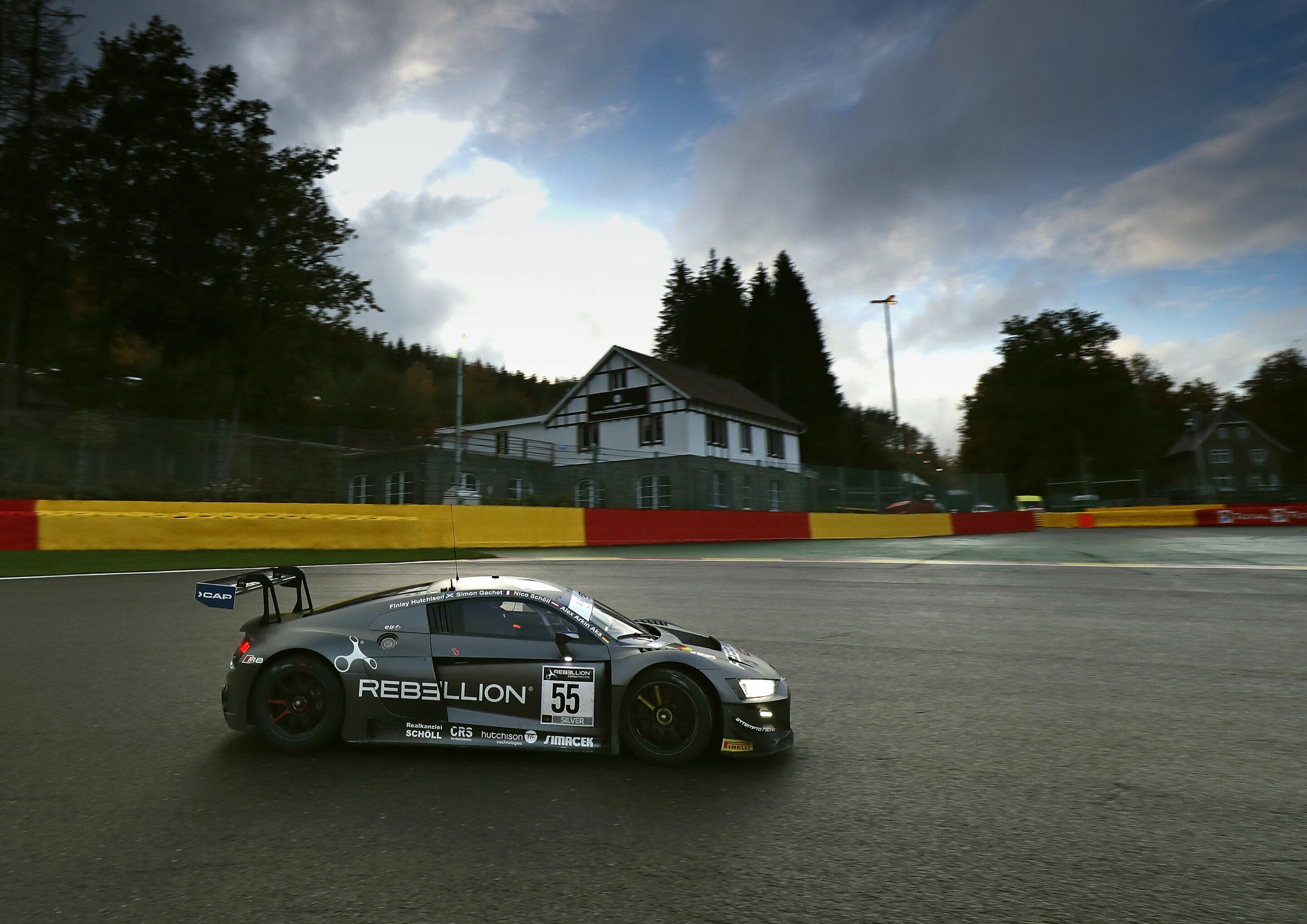 24h Spa 2020 - Audi R8 LMS #55 (Attempto Racing), Alex Aka/Simon Gachet/Finlay Hutchison/Nicolas Schöll