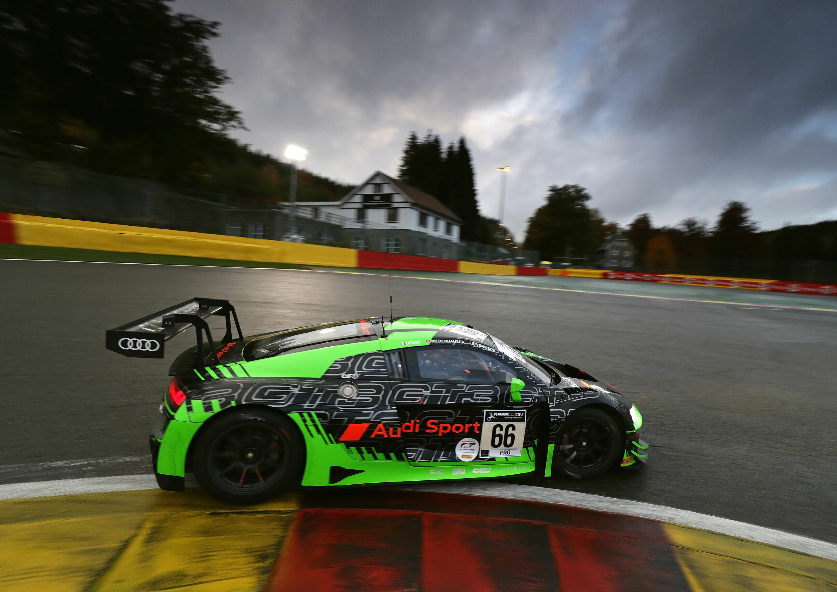 24h Spa 2020 - Audi R8 LMS #66 (Audi Sport Team Attempto), Mattia Drudi/Patric Niederhauser/Frédéric Vervisch