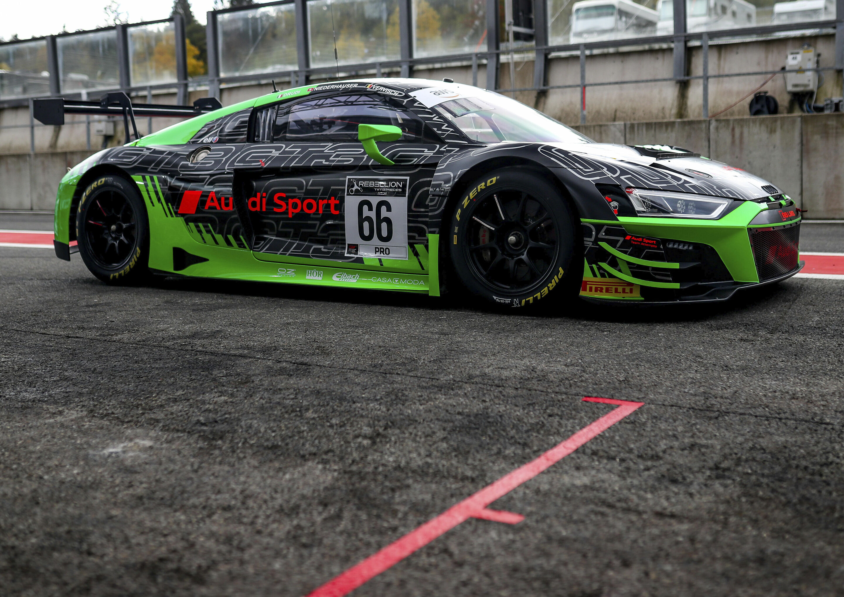 24h Spa 2020 - Audi R8 LMS #66 (Audi Sport Team Attempto), Mattia Drudi/Patric Niederhauser/Frédéric Vervisch