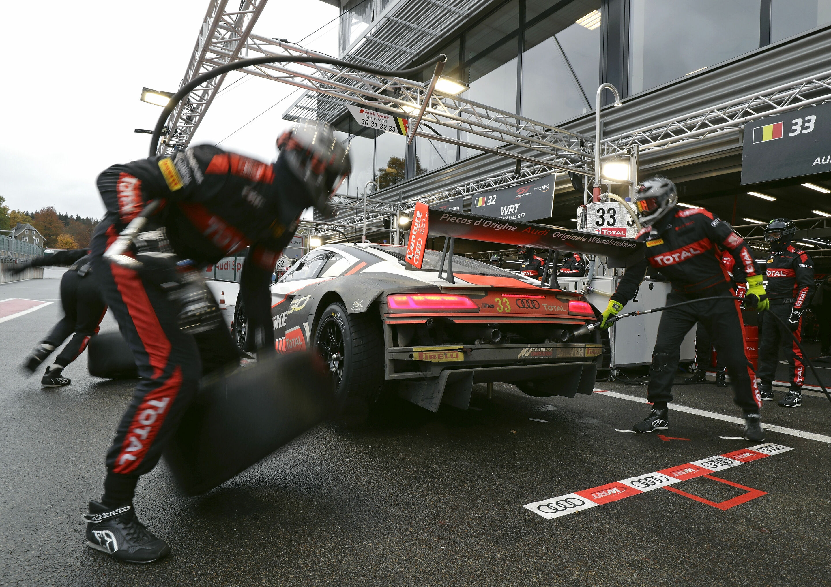 24h Spa 2020 - Audi R8 LMS #33 (Belgian Audi Club Team WRT), Rik Breukers/Benjamin Goethe/Stuart Hall