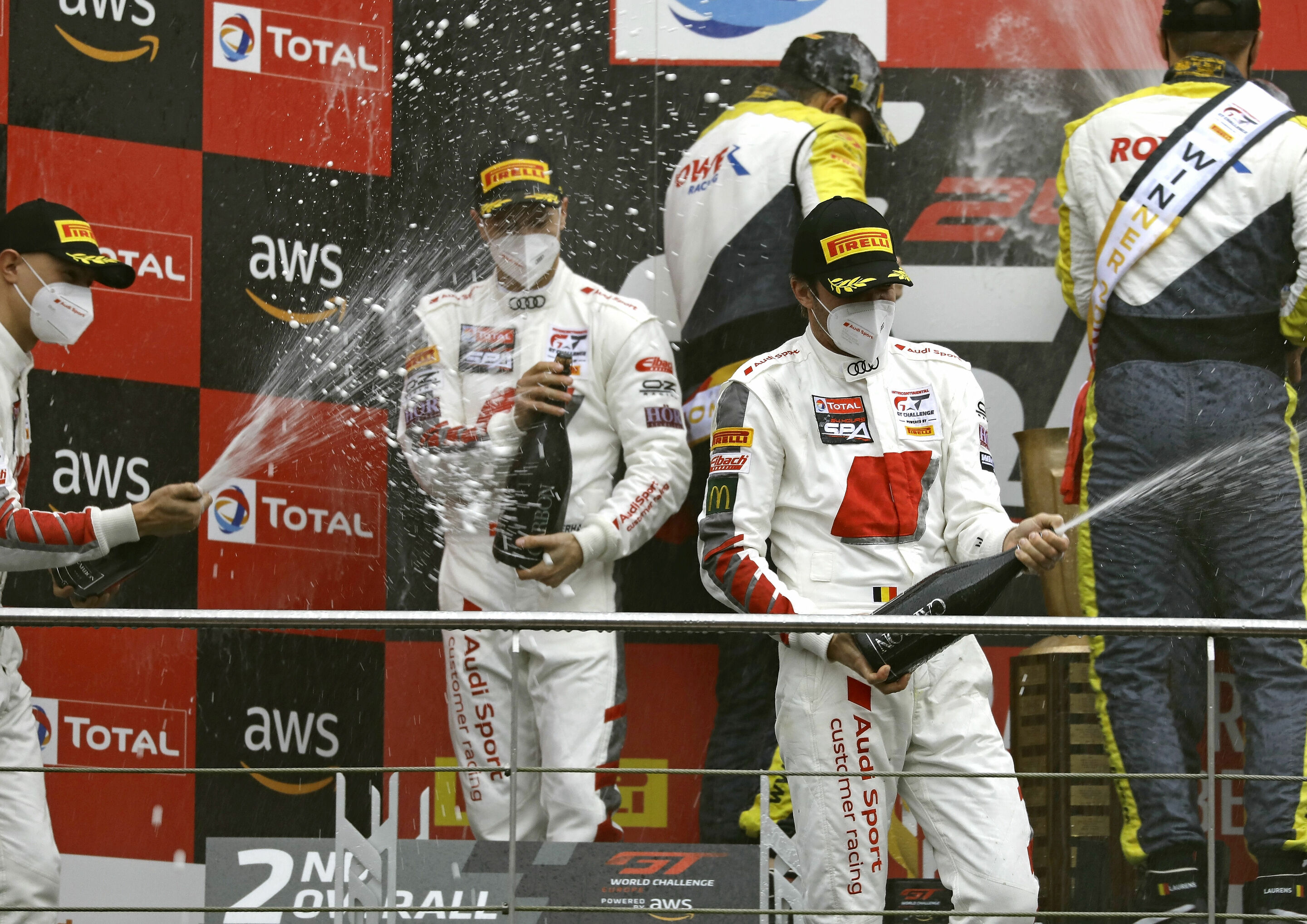 24h Spa 2020 - Mattia Drudi, Patric Niederhauser , Frédéric Vervisch