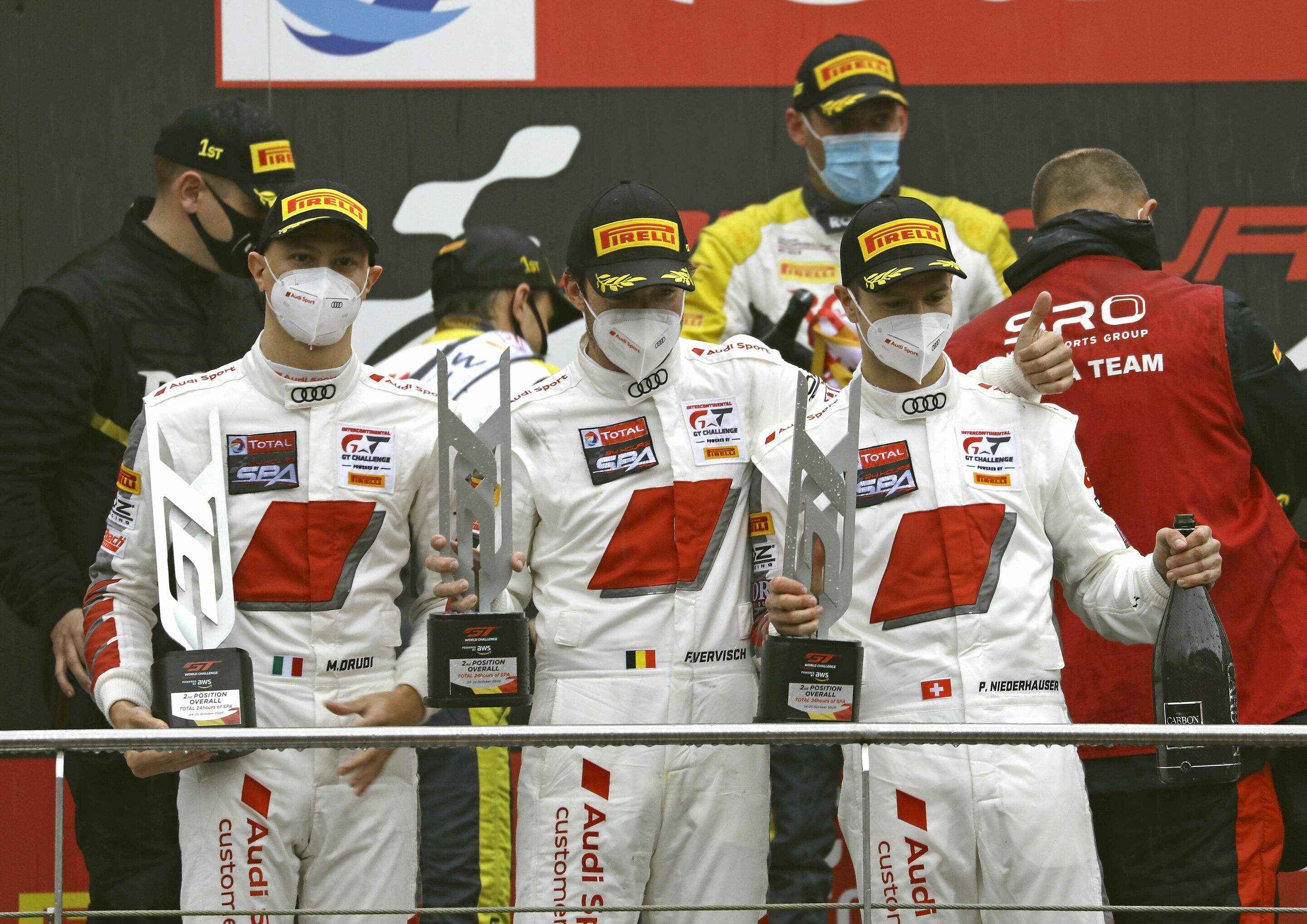 24h Spa 2020 - Mattia Drudi, Frédéric Vervisch, Patric Niederhauser