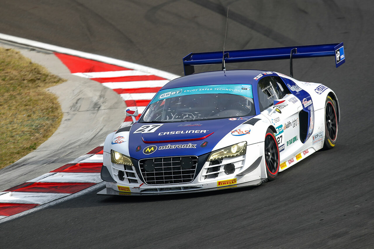 Eset V4 Cup 2020 - Audi R8 LMS ultra #27 (Duck Racaing), Daniel Skalický