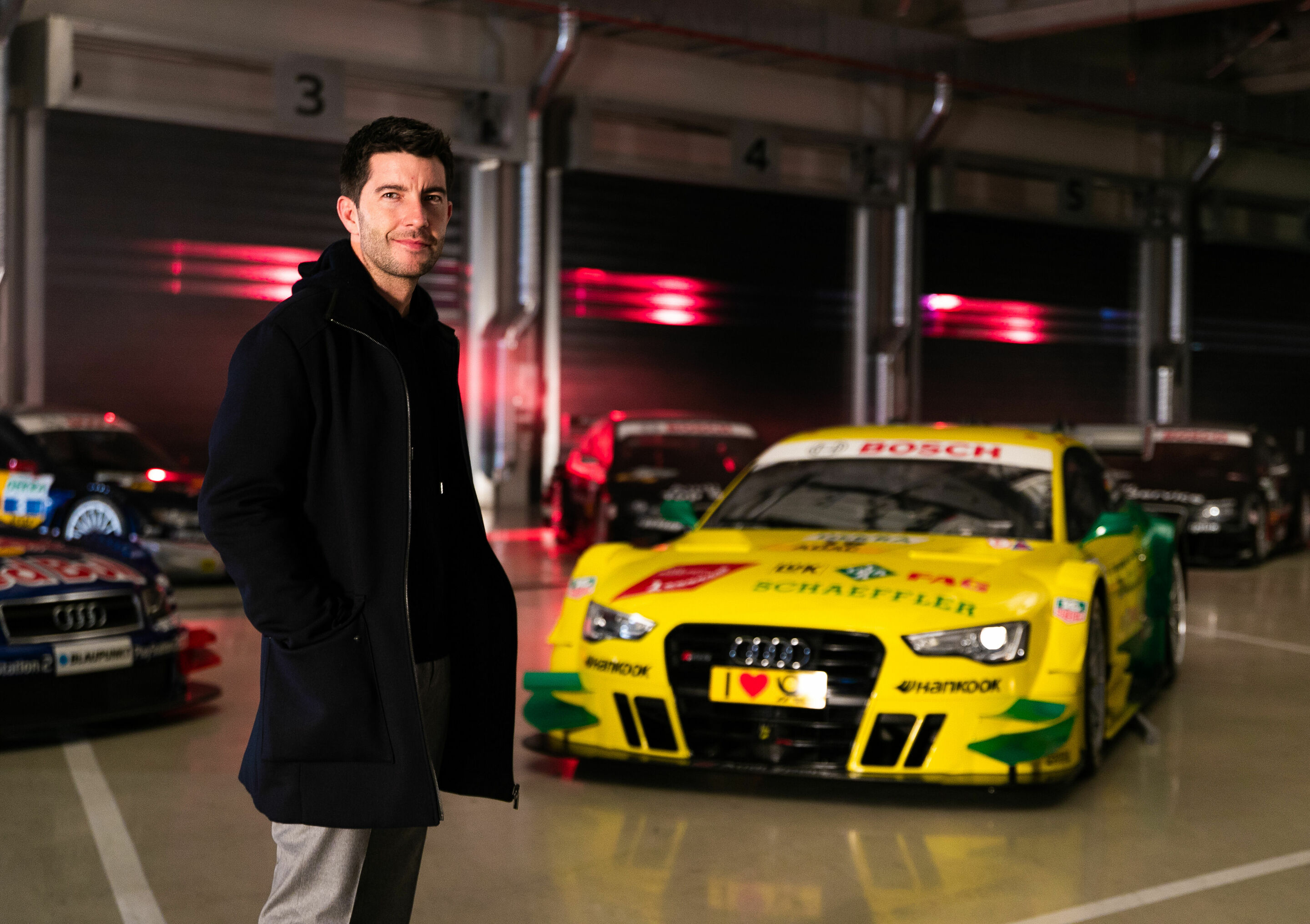 Audi DTM Champions - Mike Rockenfeller , Audi RS 5 DTM 2013