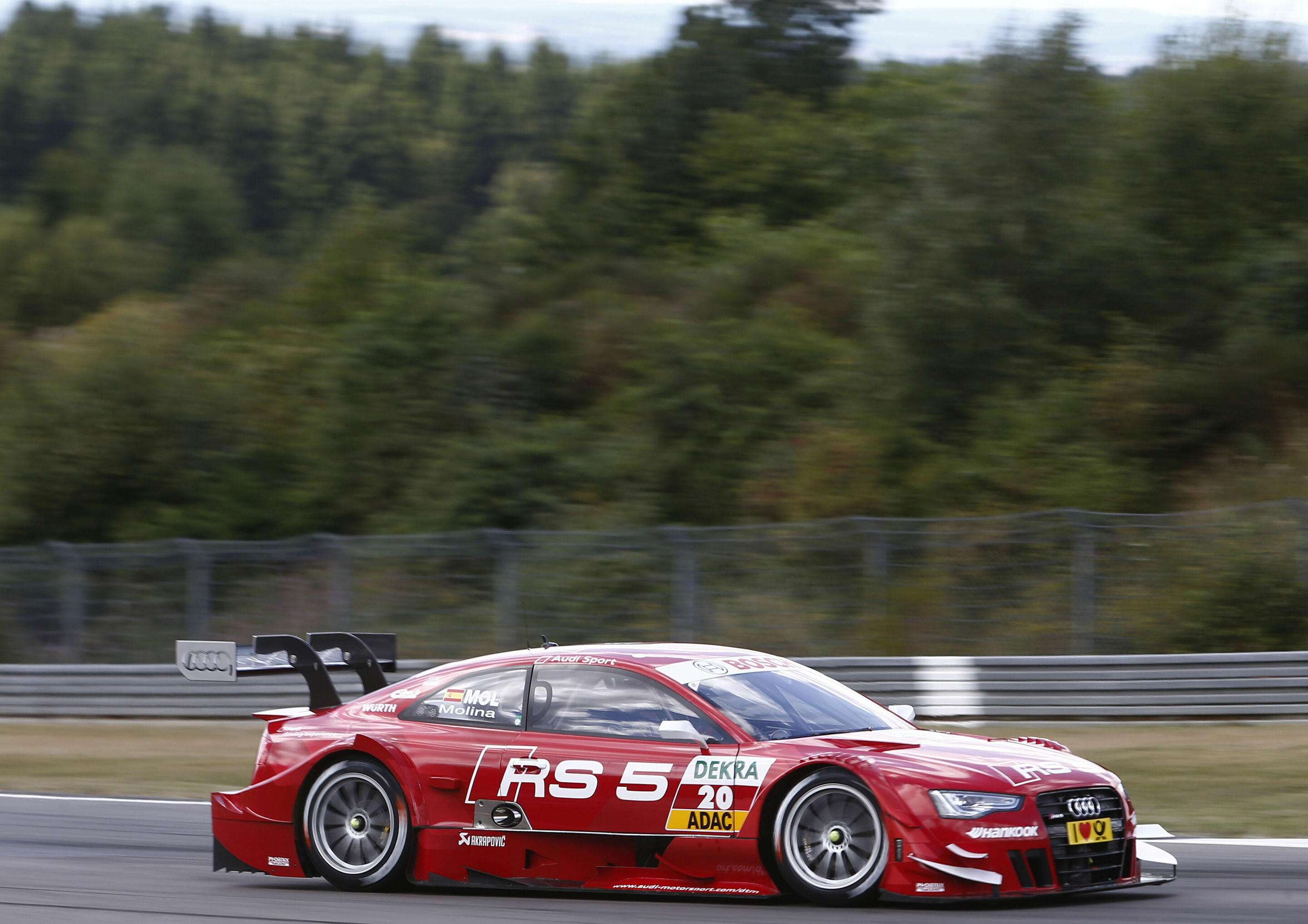 Quotes after qualifying at the Nürburgring - Audi RS 5 DTM #20 (Audi Sport Team Phoenix), Miguel Molina