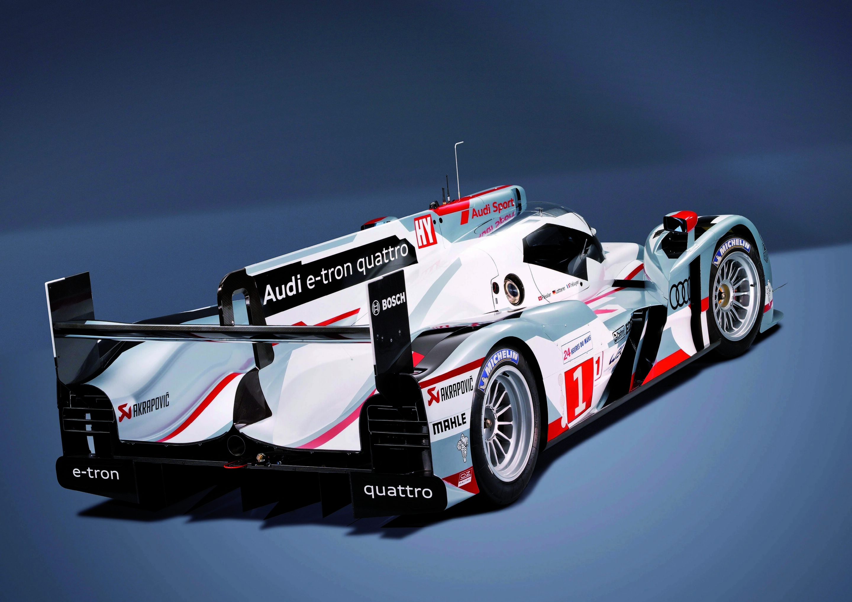 World premiere Audi R18 e-tron quattro - R18 ultra in Munich on February 29, 2012