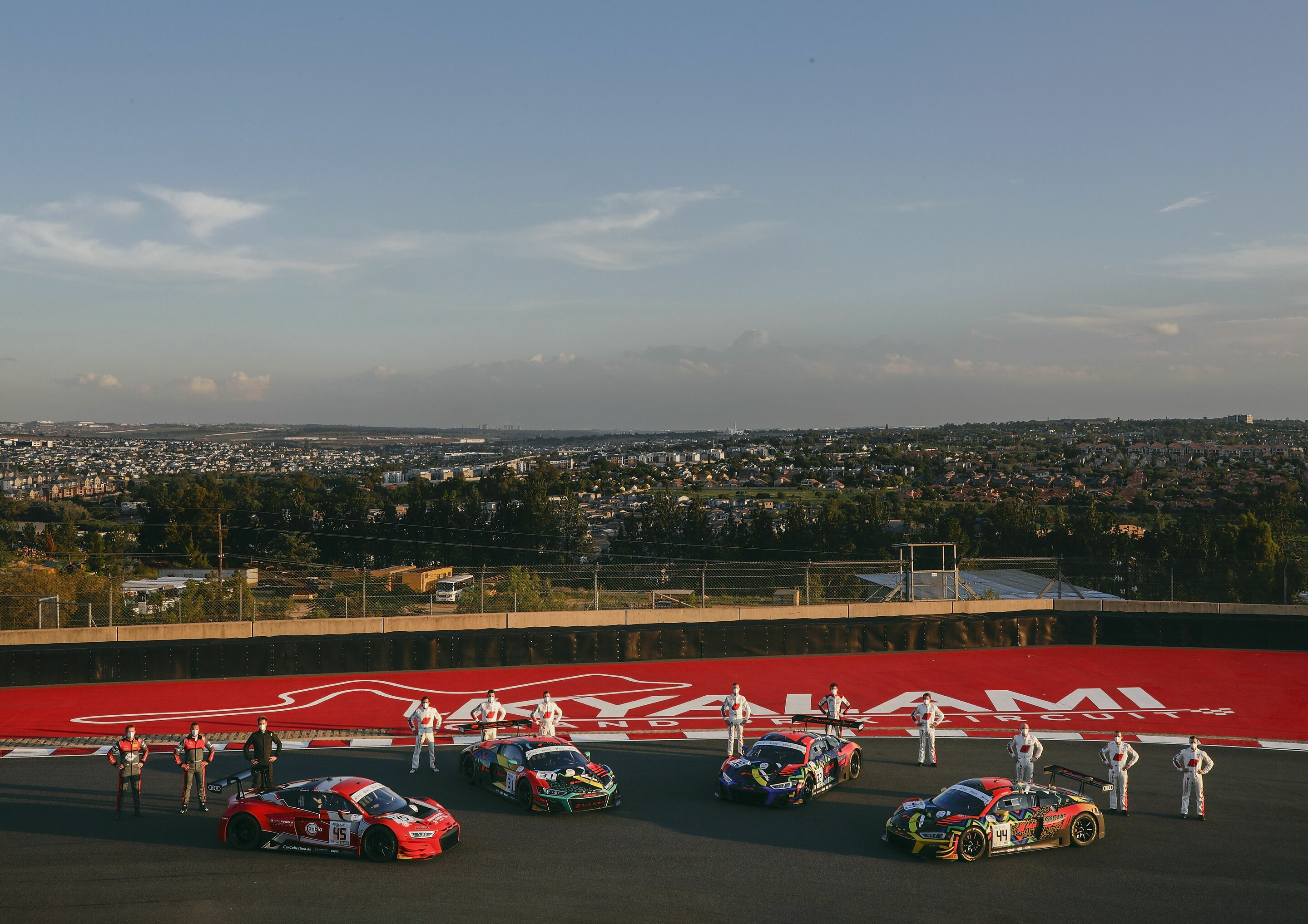 9h Kyalami 2020 - Milan Dontje, Martin Lechman, Dennis Marschall, Markus Winkelhock, Kelvin van der Linde, Dries Vanthoor, Mirko Bortolotti, Charles Weerts, Frédéric Vervisch, Mattia Drudi, Christopher Haase, Patric Niederhauser
