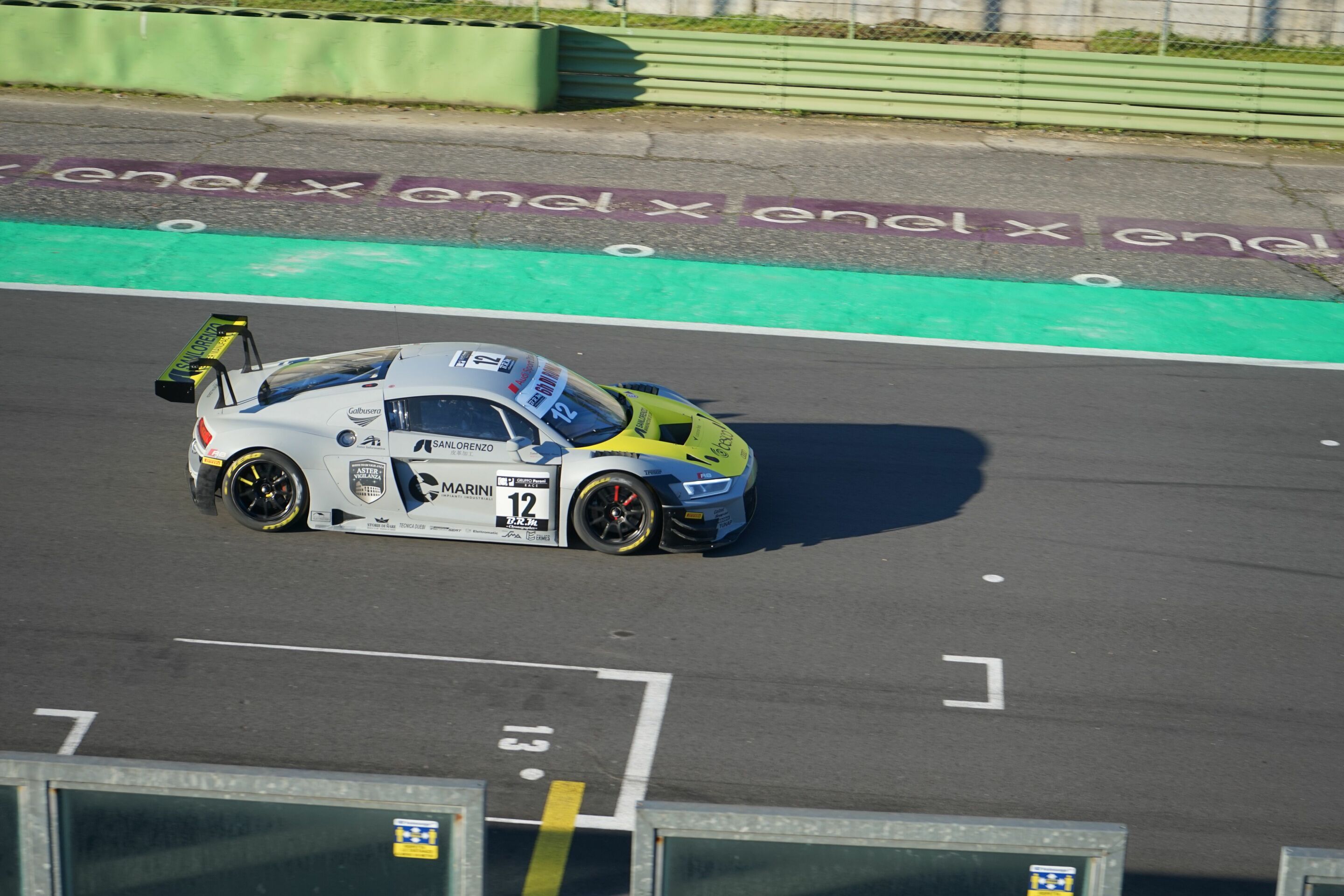 6h Roma 2020 - Audi R8 LMS #12 (Audi Sport Italia), Riccardo Agostini/Lorenzo Ferrari/Sean Hudspeth