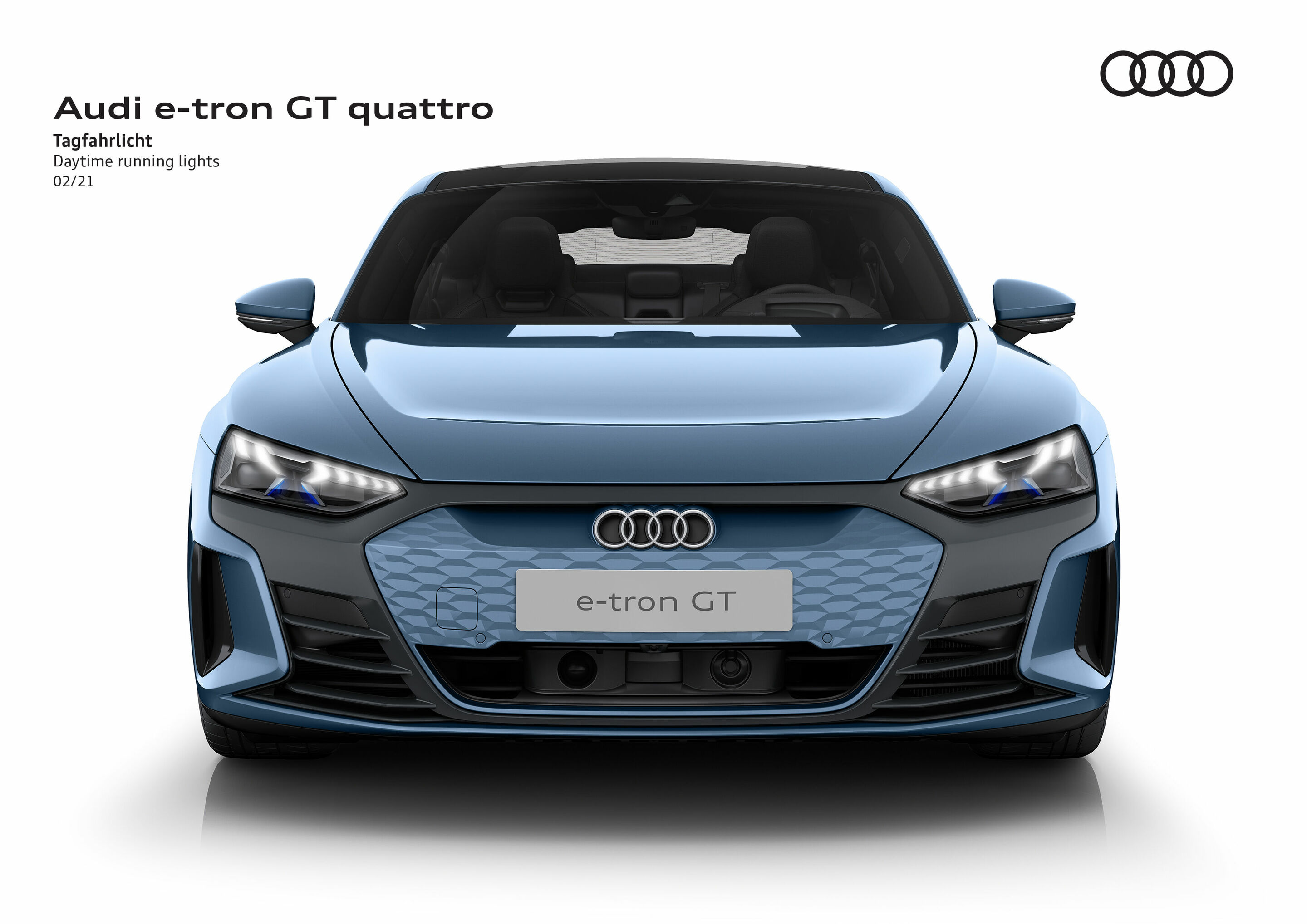 Illustration - Audi e-tron GT quattro - Tagfahrlicht