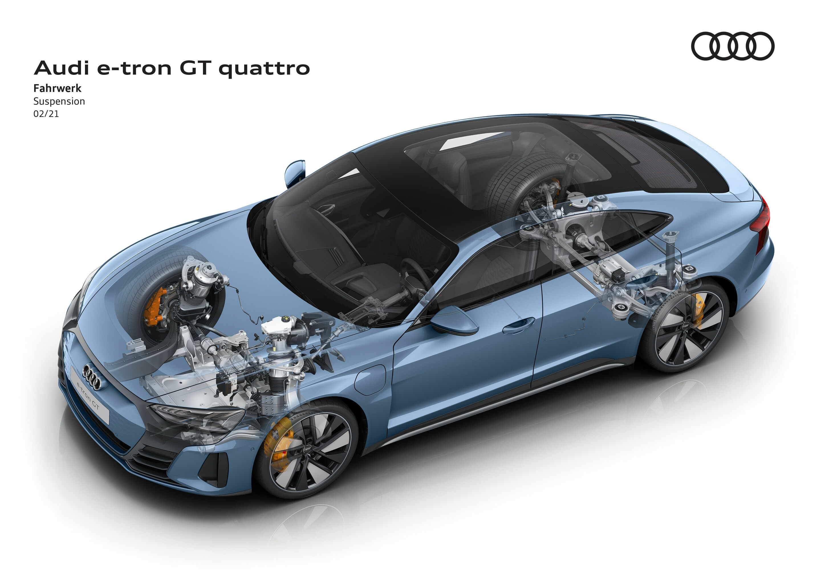 Illustration - Audi e-tron GT quattro - Suspension