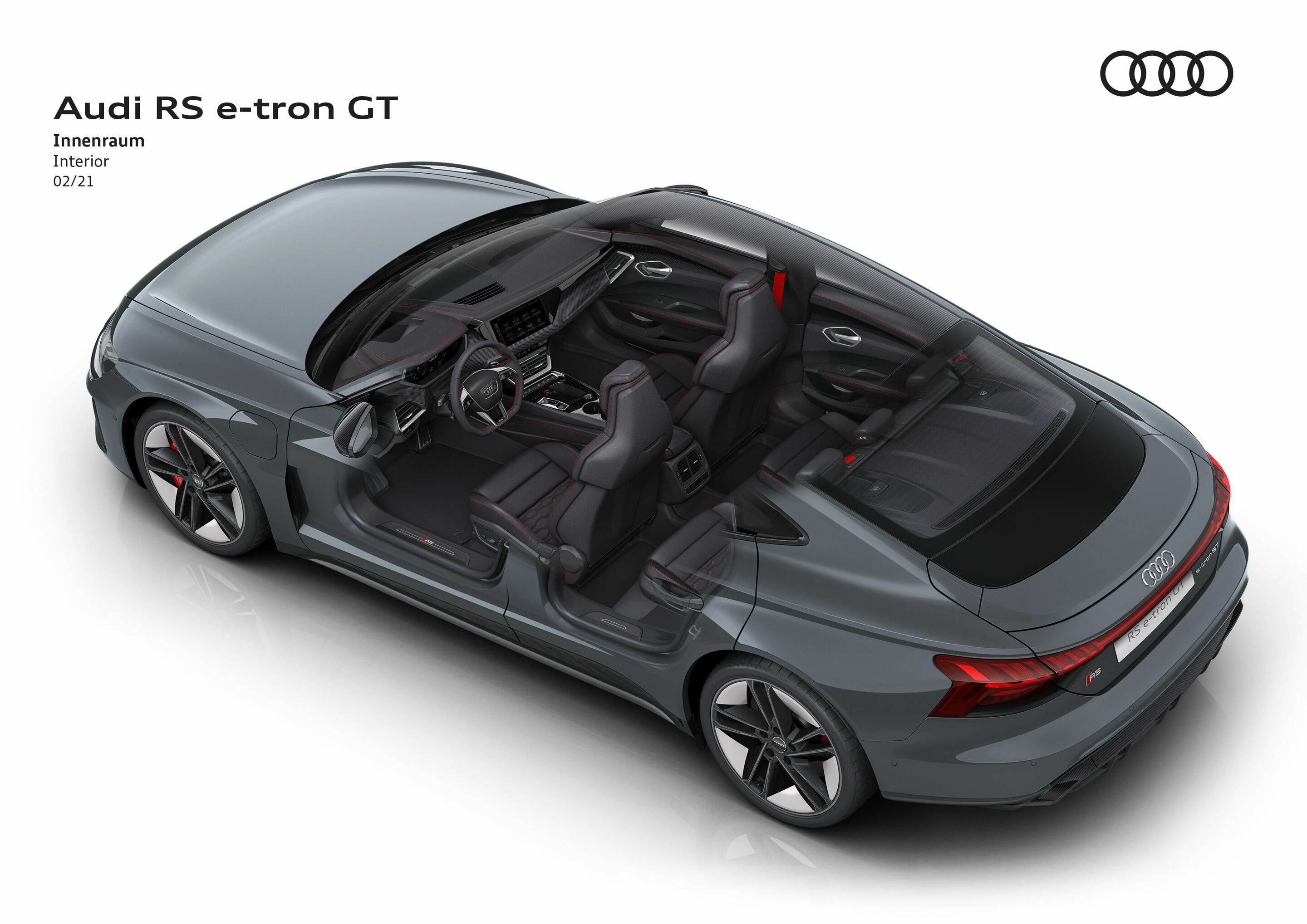 Illustration - Audi RS e-tron GT - Interior