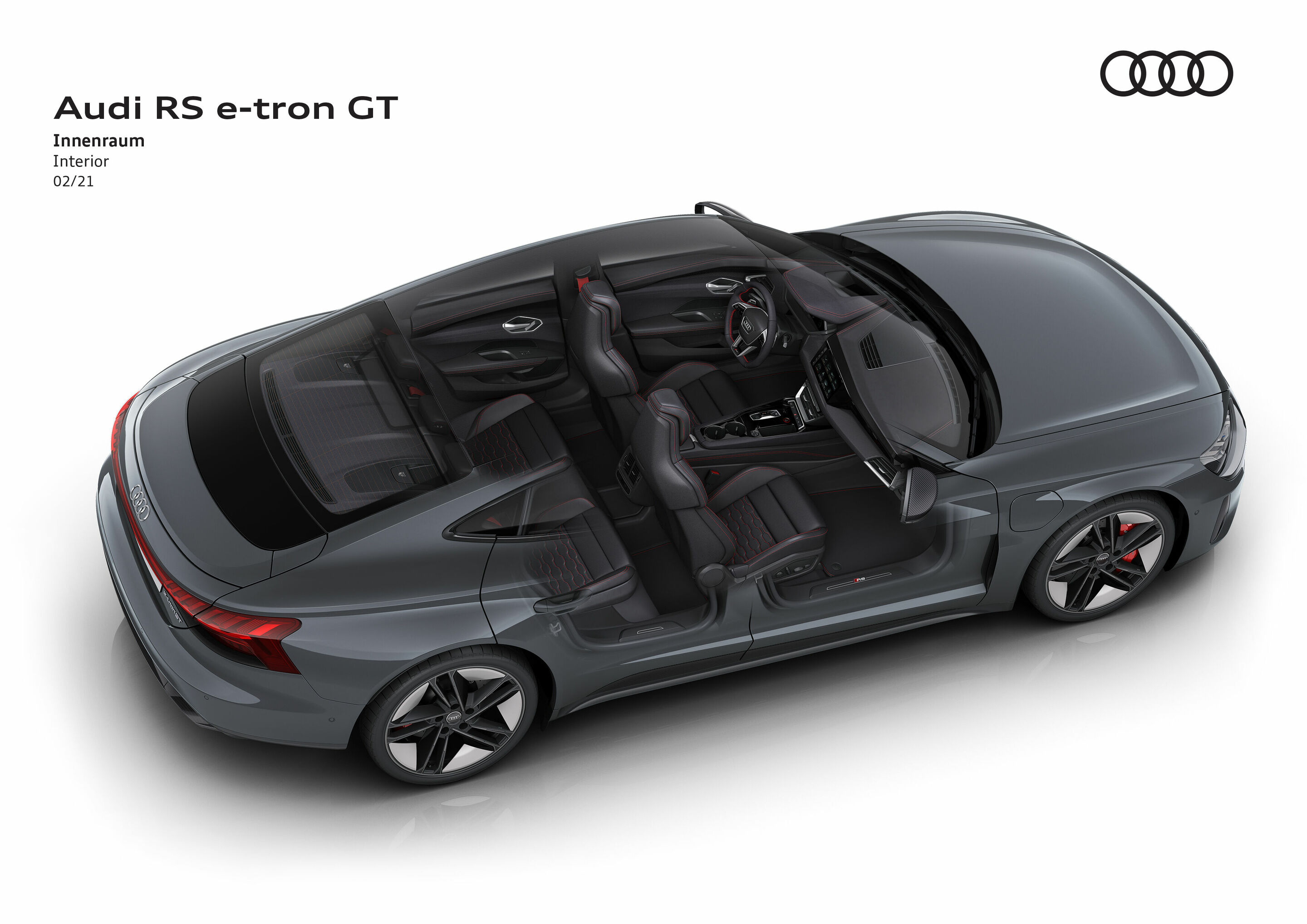 Illustration - Audi RS e-tron GT - Innenraum