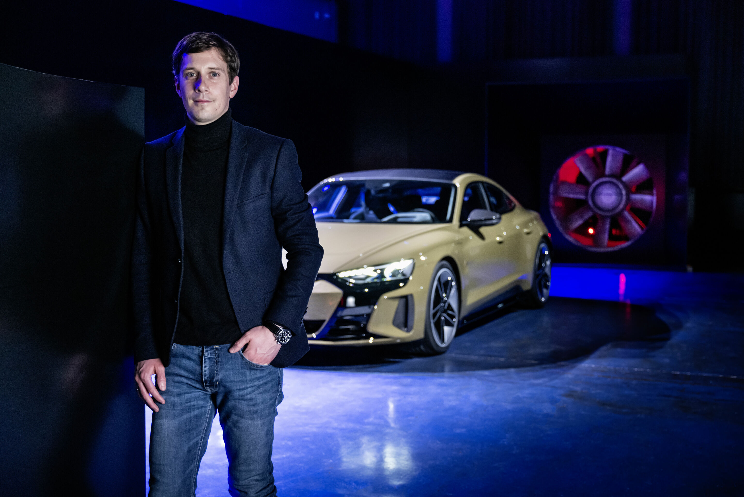 Audi e-tron GT experience - Aerodynamik - Stefan Grillneder - Kommunikation Produkt und Technologie
Audi RS e-tron GT
Farbe: Taktikgrün Metallic