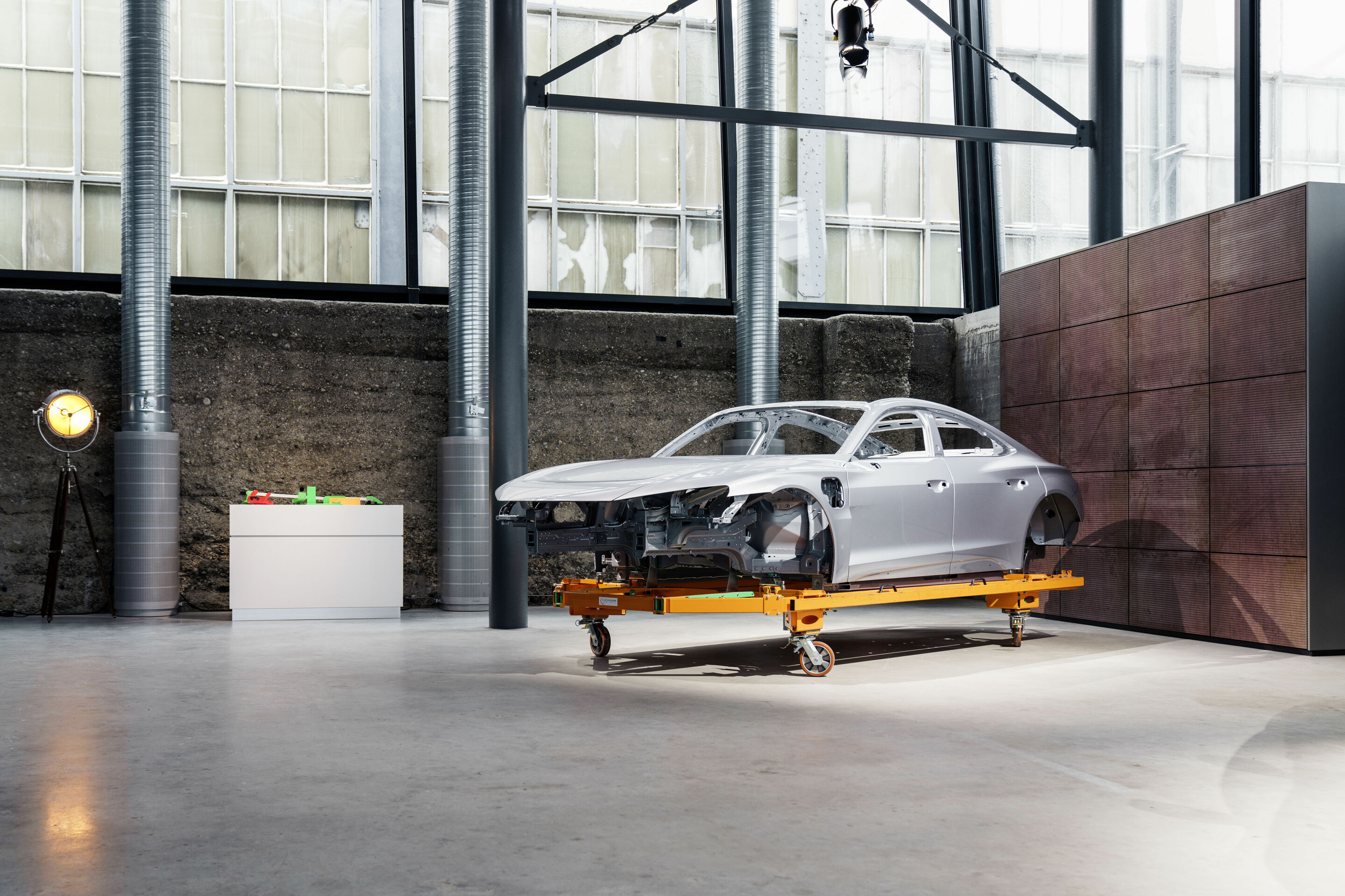 Audi e-tron GT experience - Production - Production