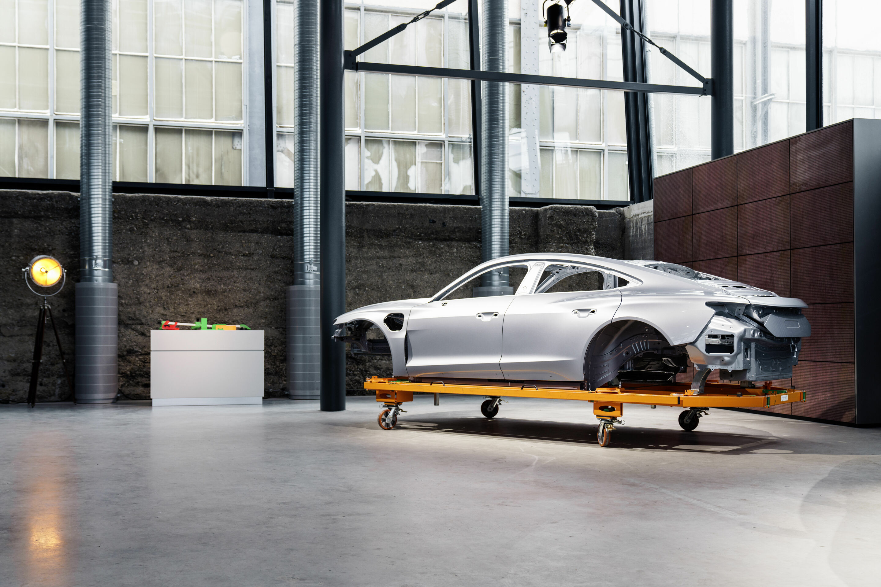 Audi e-tron GT experience - Production - Production