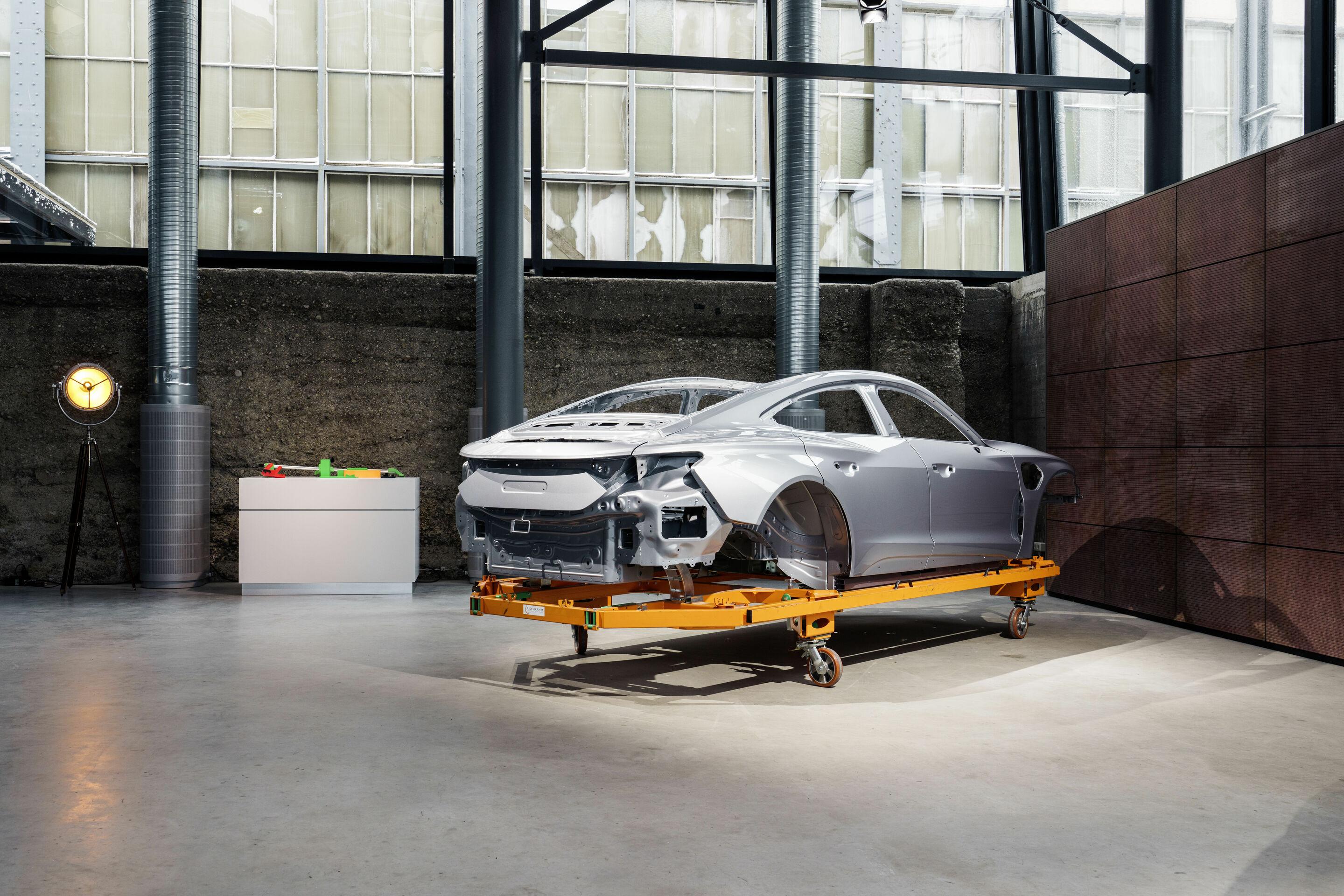 Audi e-tron GT experience - Production - Production