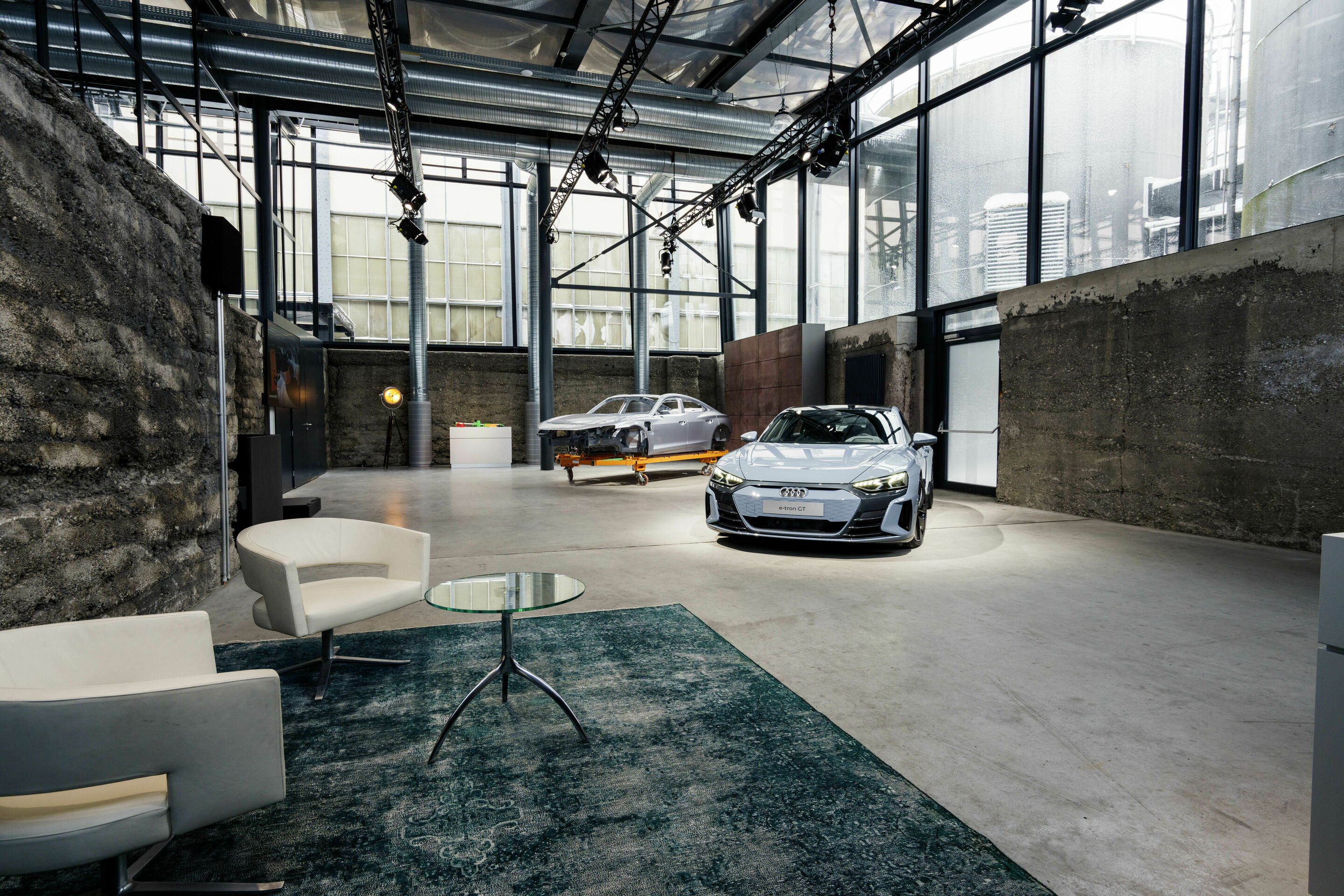 Audi e-tron GT experience - Production - Production