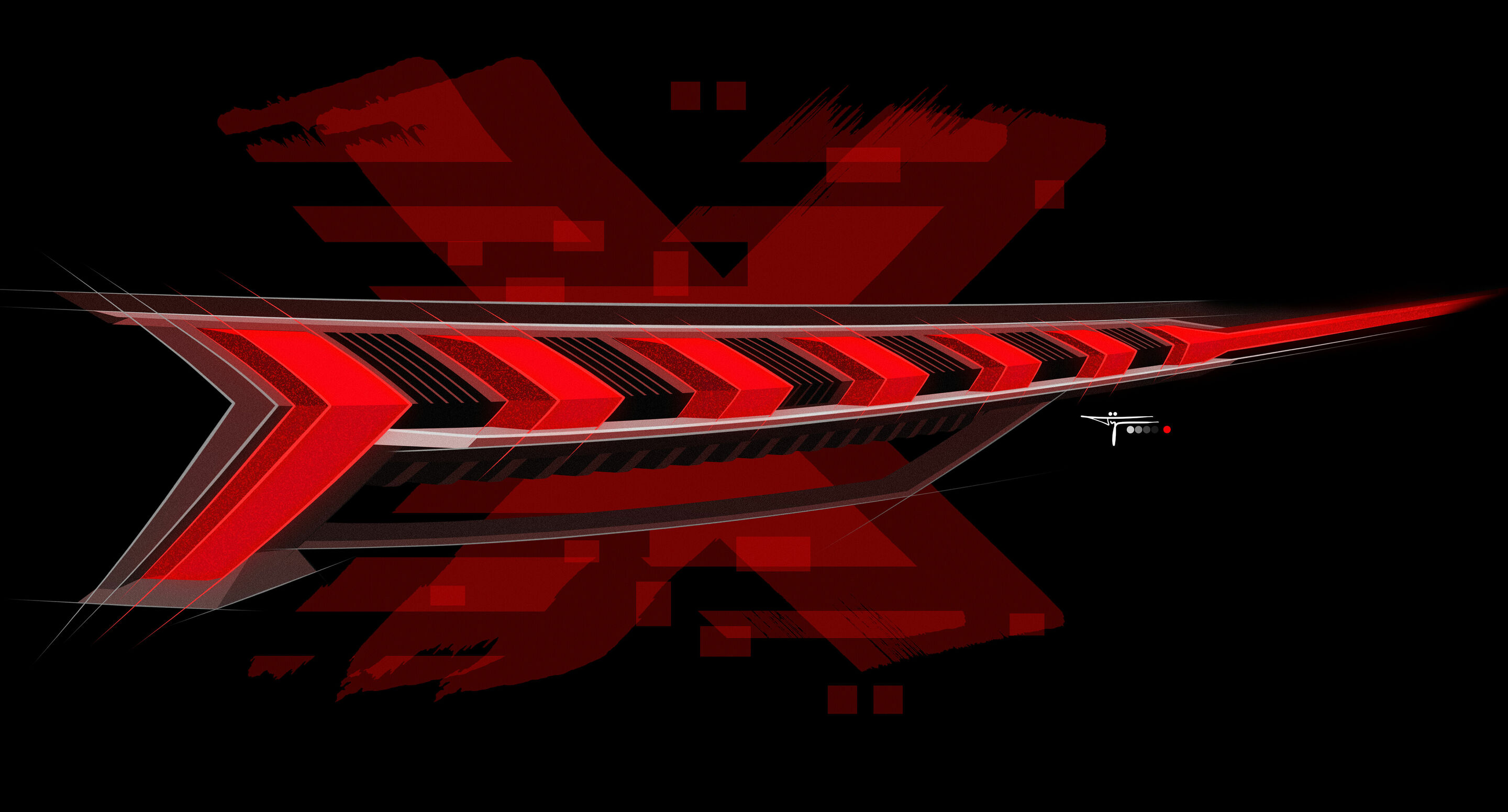 Sketch - Audi e-tron GT - Design sketch
