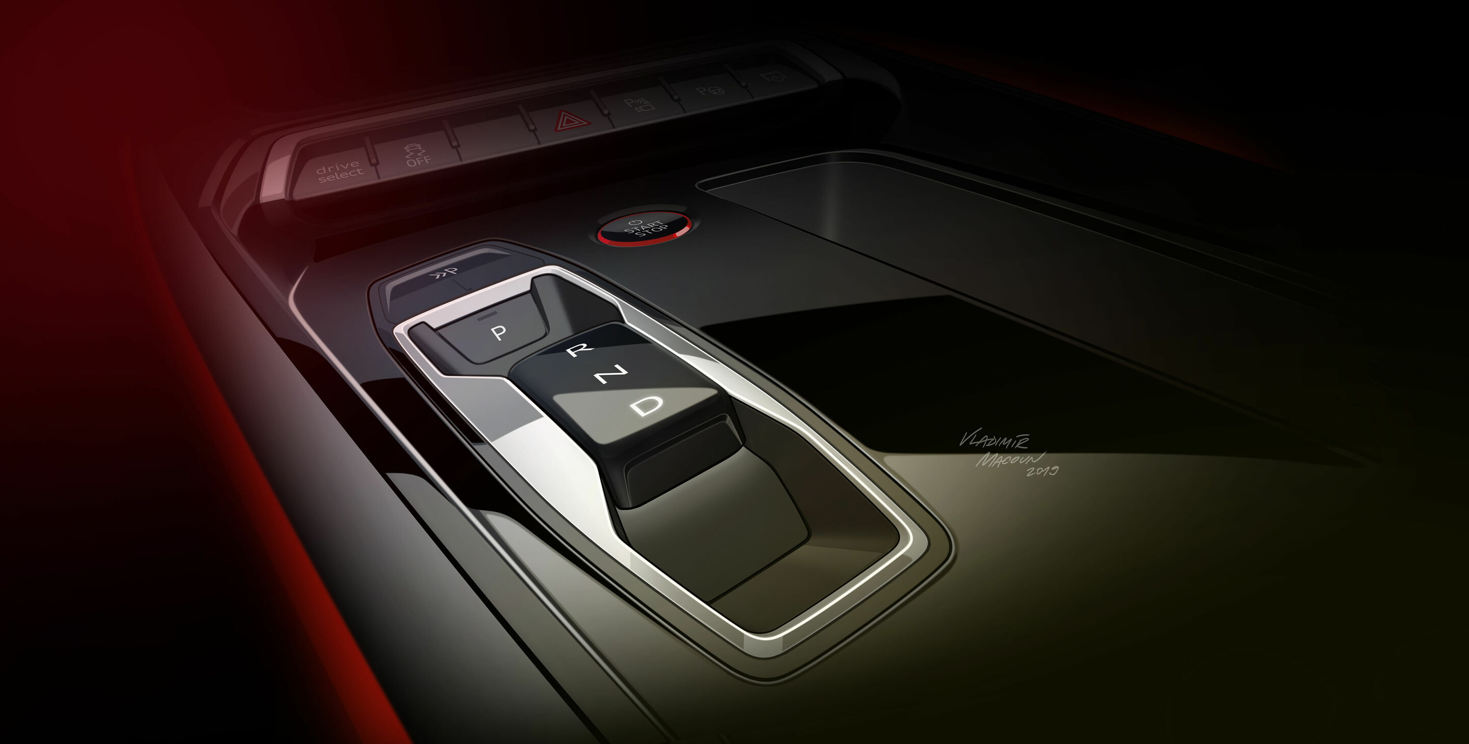 Sketch - Audi e-tron GT - Design sketch