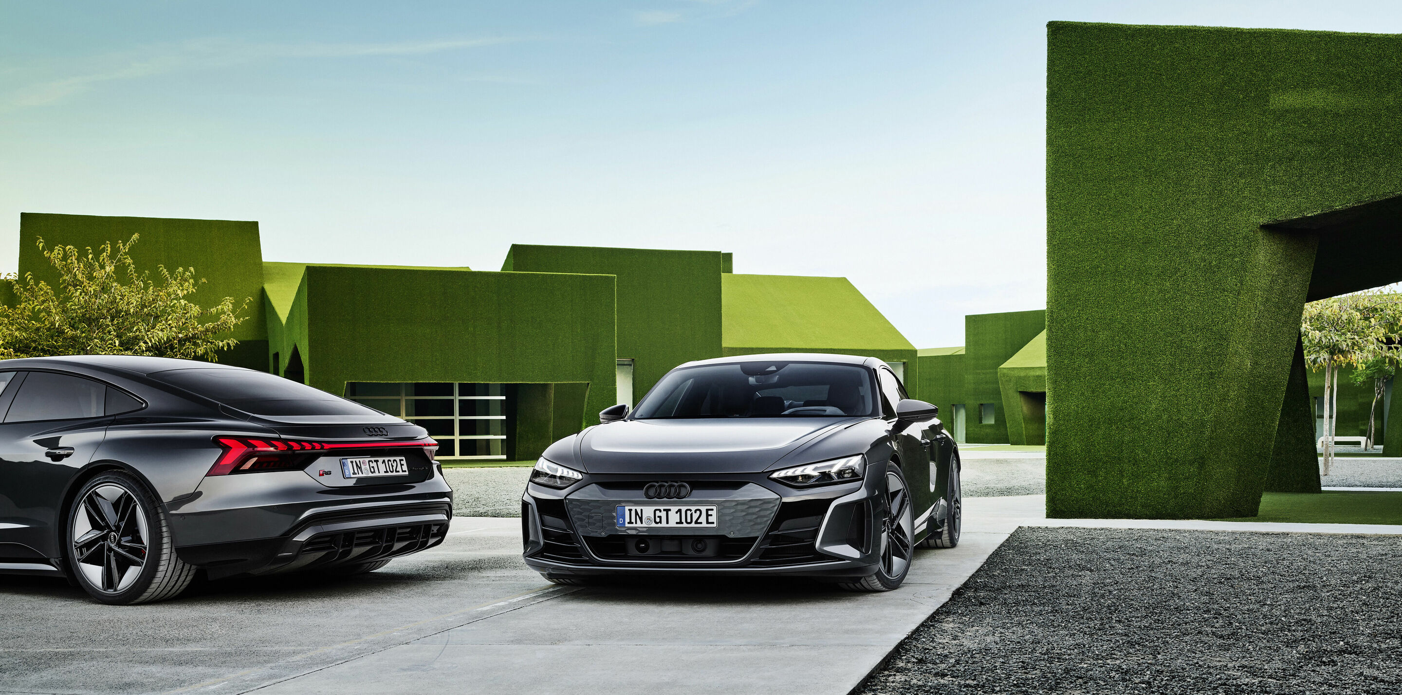 Audi RS e-tron GT - Standaufnahme, 
Farbe: Daytonagrau
