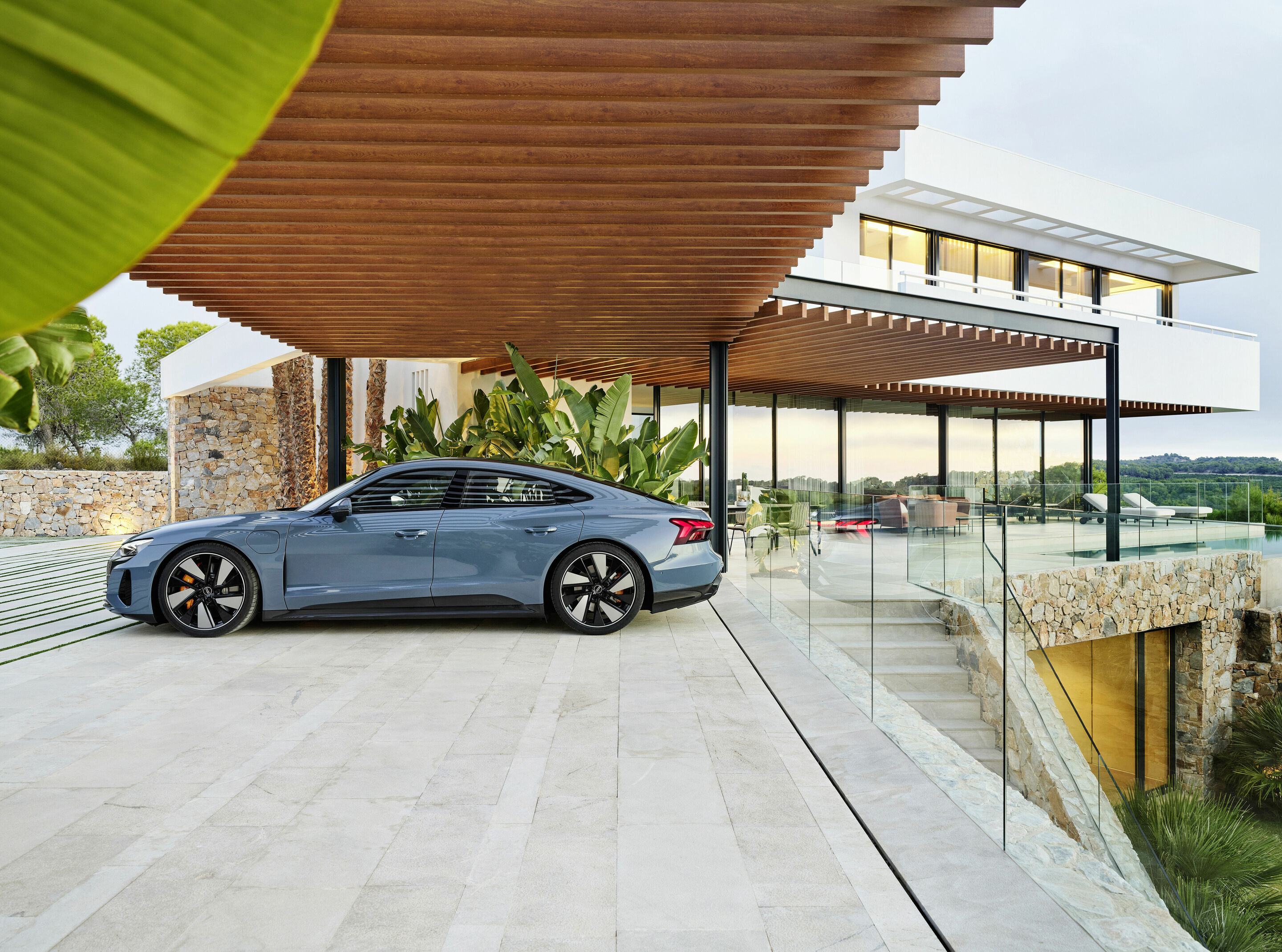 Audi e-tron GT quattro - Standaufnahme,
Farbe: Kemoragrau
