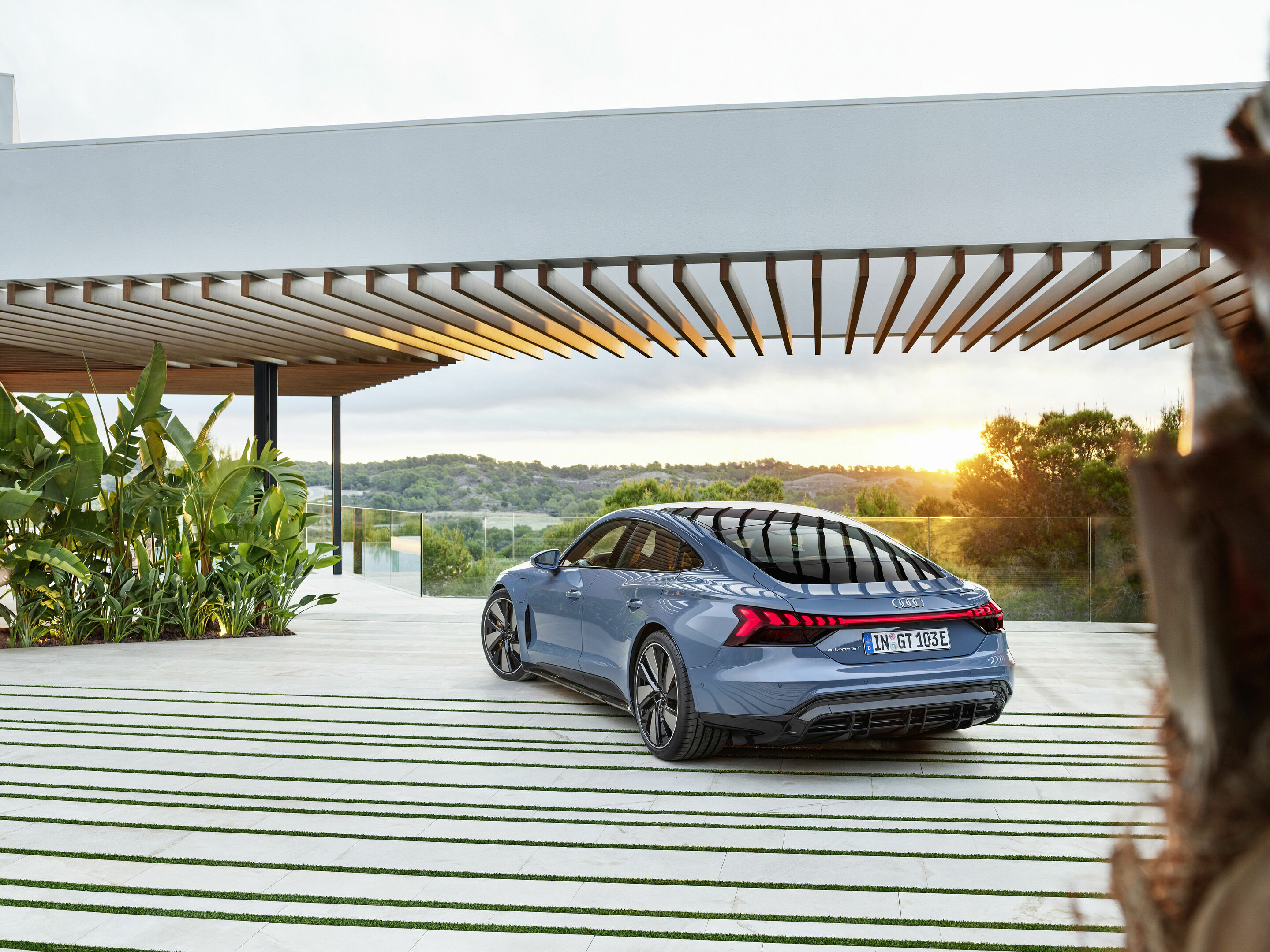 Audi e-tron GT quattro - Standaufnahme,
Farbe: Kemoragrau