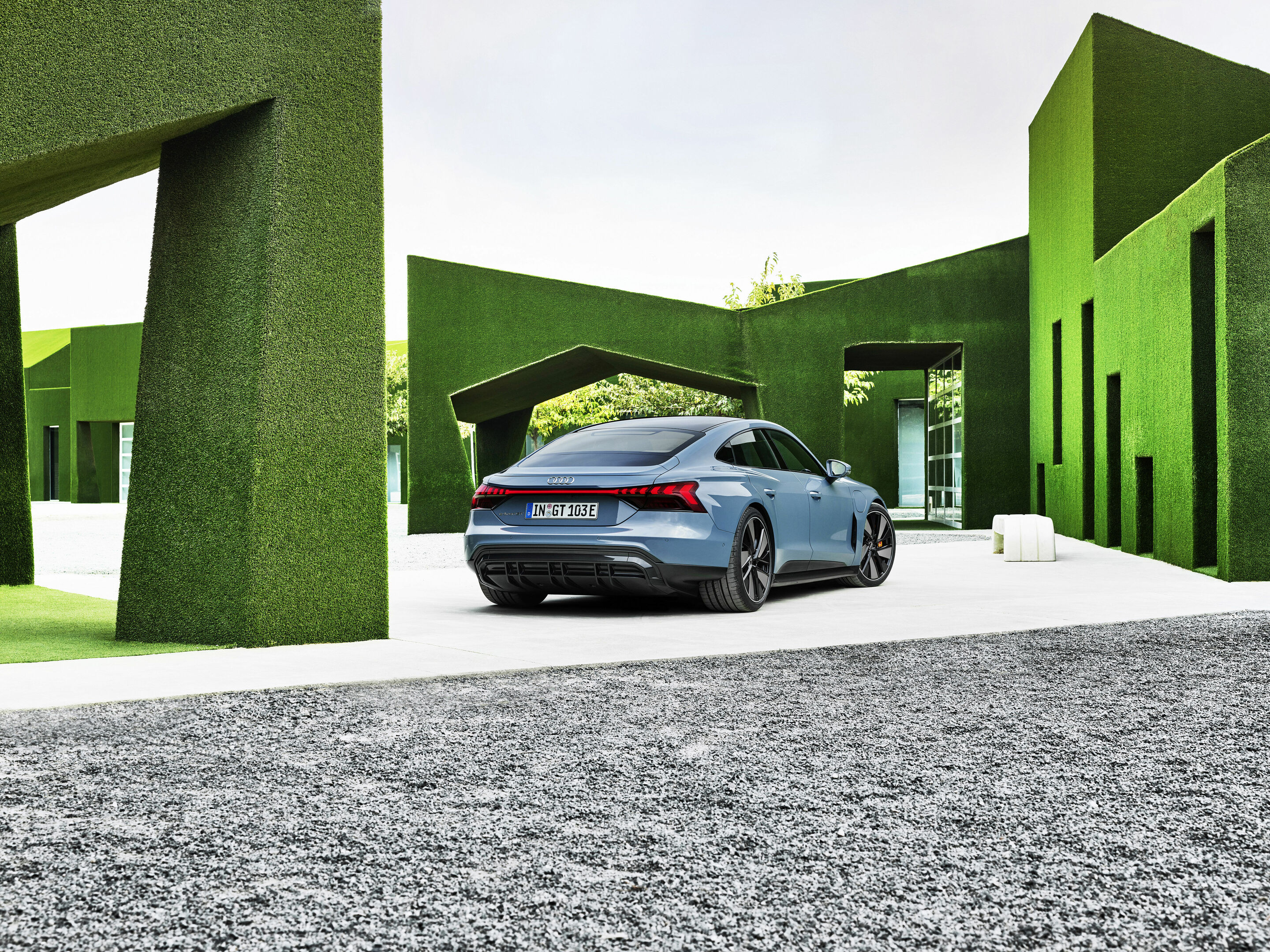 Audi e-tron GT quattro - Standaufnahme,
Farbe: Kemoragrau