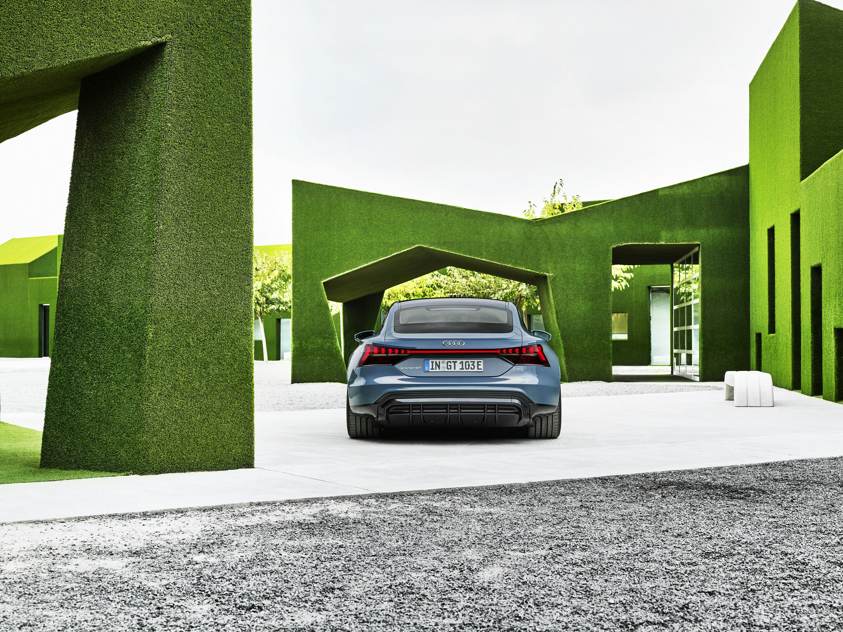 Audi e-tron GT quattro - Standaufnahme,
Farbe: Kemoragrau