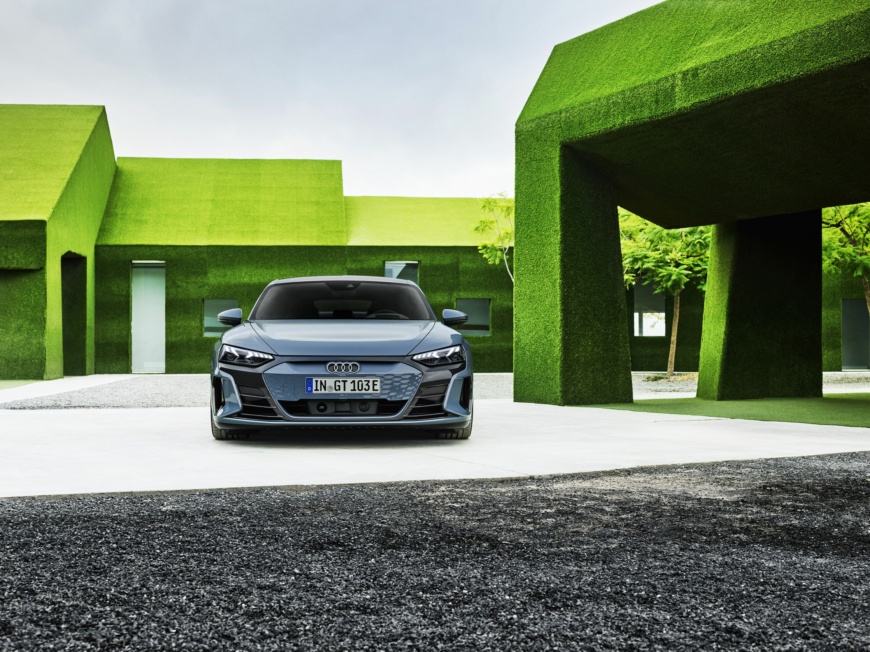 Audi e-tron GT quattro - Standaufnahme,
Farbe: Kemoragrau