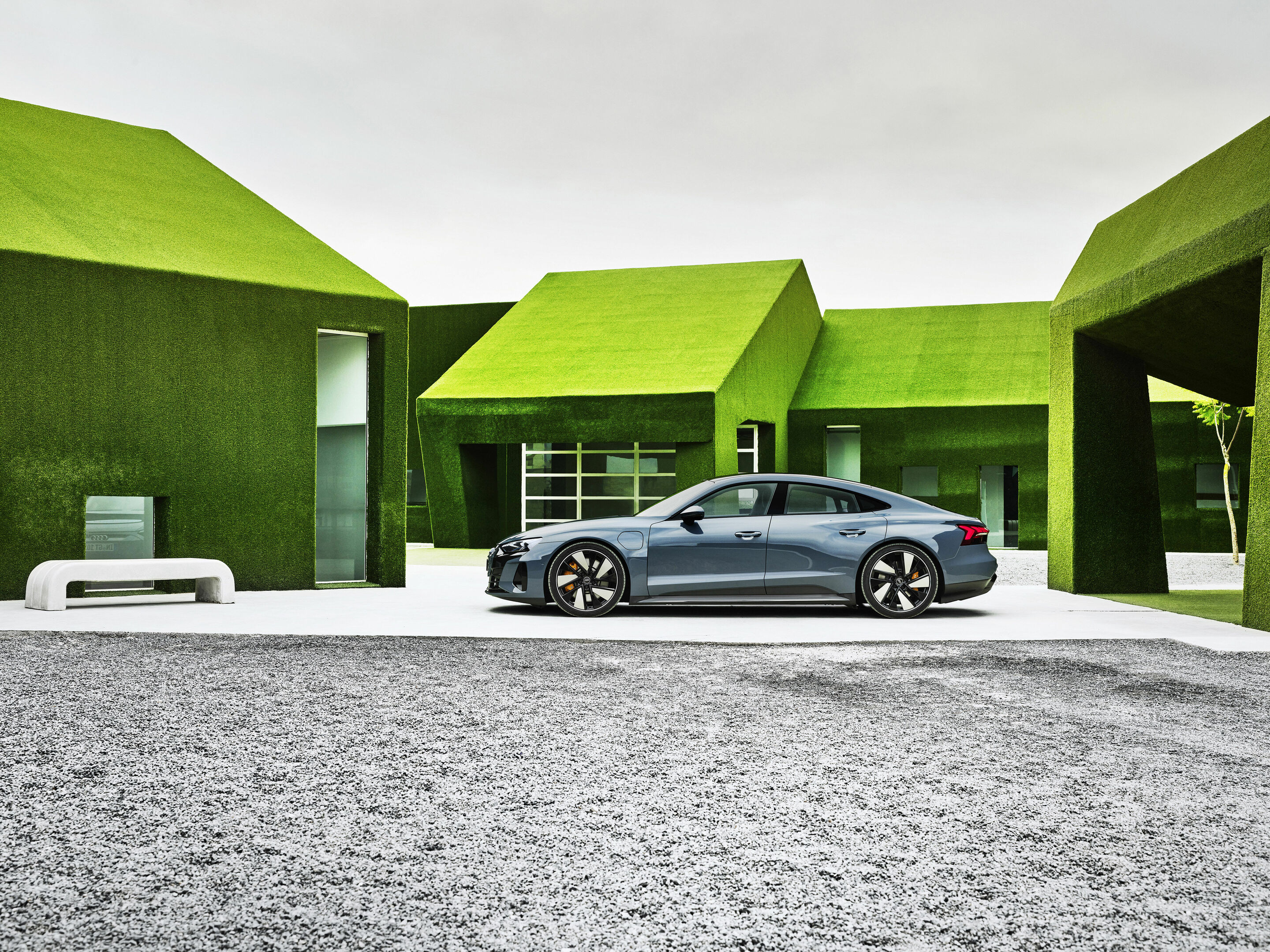 Audi e-tron GT quattro - Standaufnahme,
Farbe: Kemoragrau