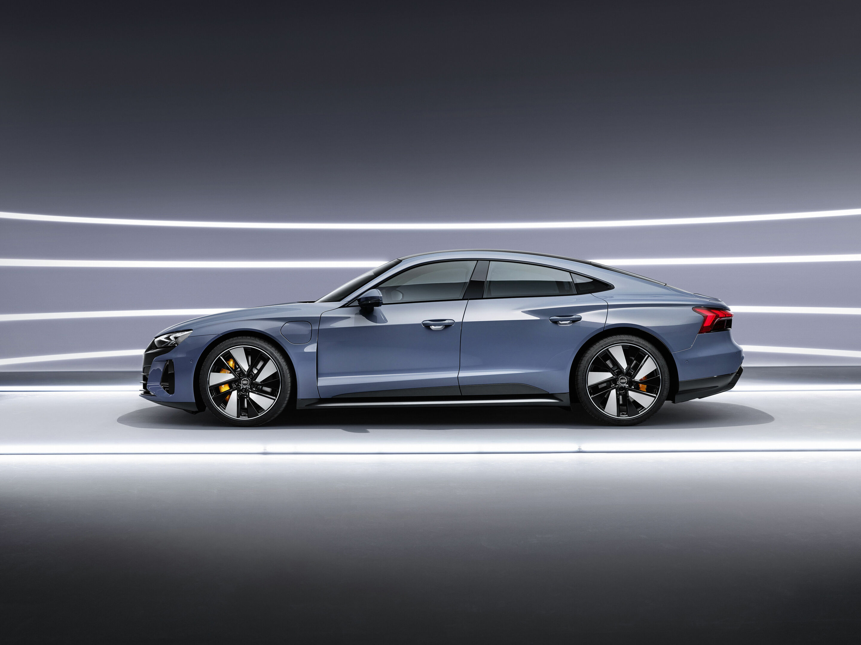 Audi e-tron GT quattro - Standaufnahme,
Farbe:  Kemoragrau