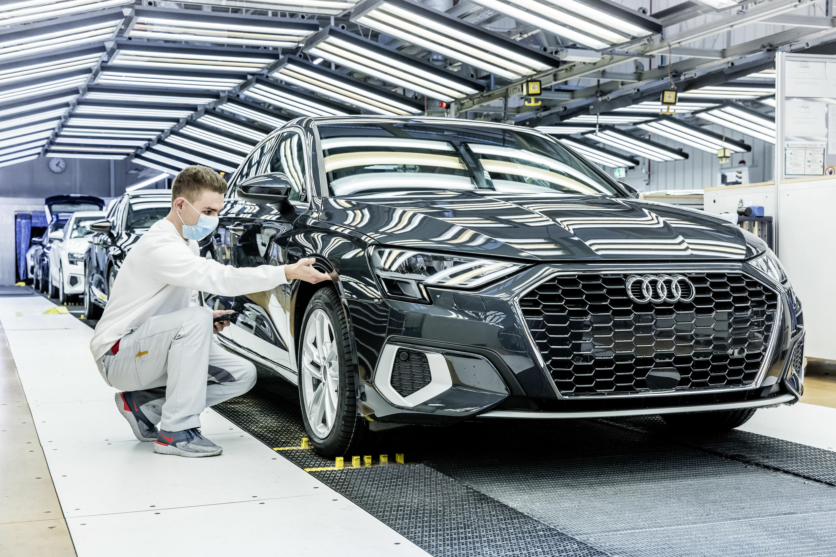 Audi Site Ingolstadt - Production of Audi A3 Limousine: Assembly – Final acceptance