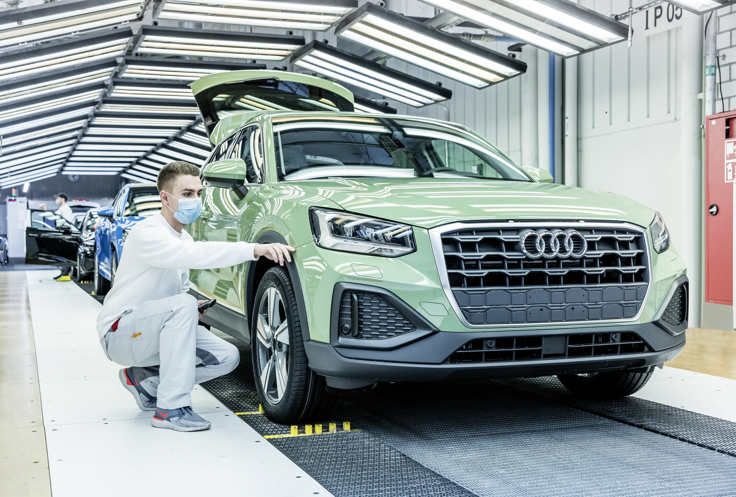 Audi-Standort Ingolstadt - Produktion Audi Q2: Montage – Endabnahme