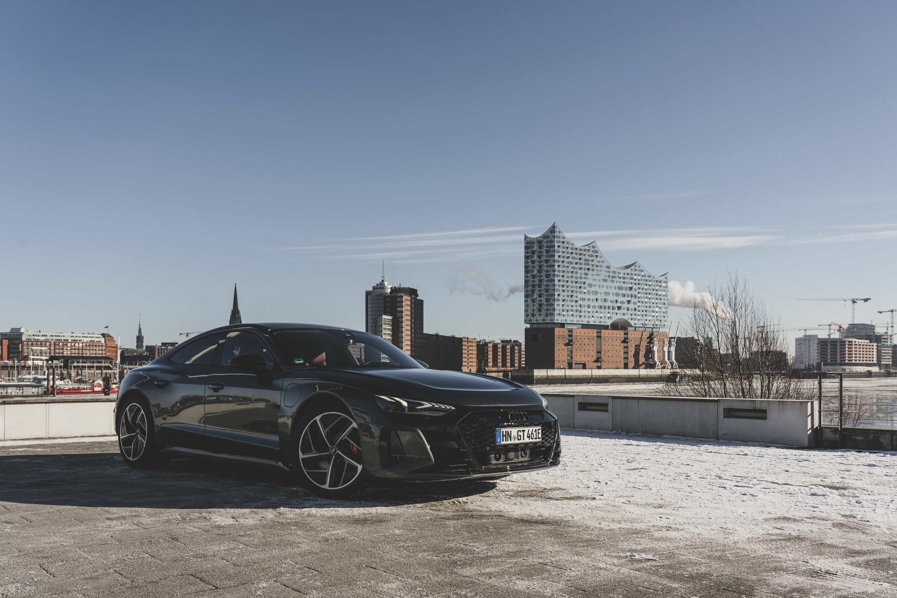 Audi RS e-tron GT - Standaufnahme, 
Farbe: Daytonagrau