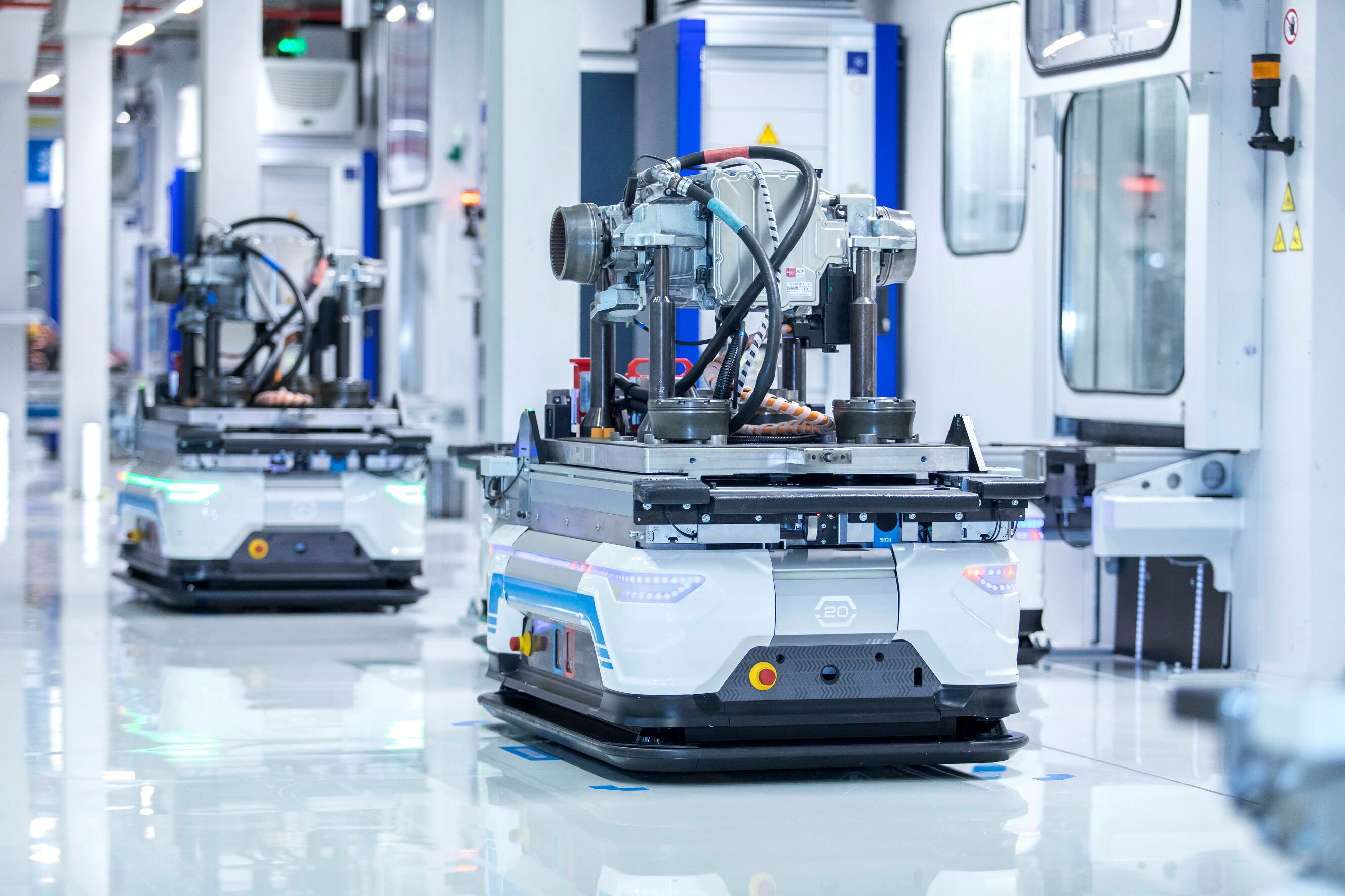 Production of e-motors at Audi Hungaria - Production of e-motors at Audi Hungaria