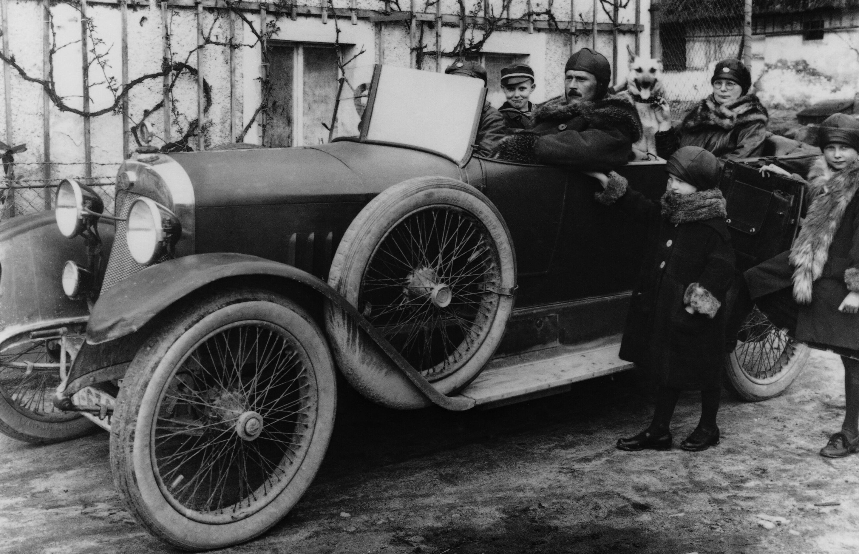Audi Type G, 8/22 hp, 2 litre four-cylinder inline engine, 22 hp