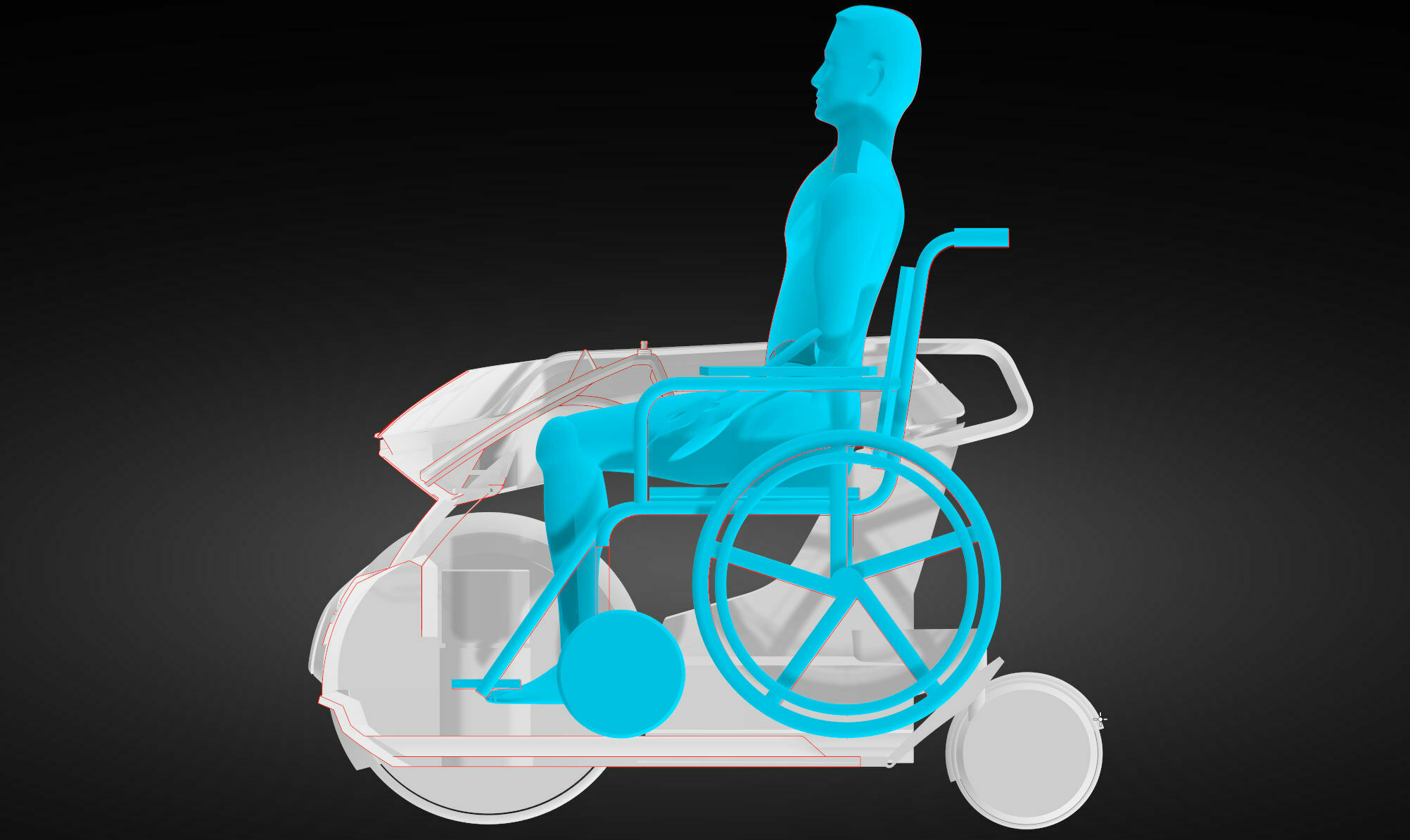 Italdesign Giugiaro S.p.A. - Italdesign developed a wheelchair project for an inclusive service for disabled persons. Based on the idea of a sharable service, WheeM-I is an electric, semi-autonomous platform able to host a wheelchair to ease the navigation...