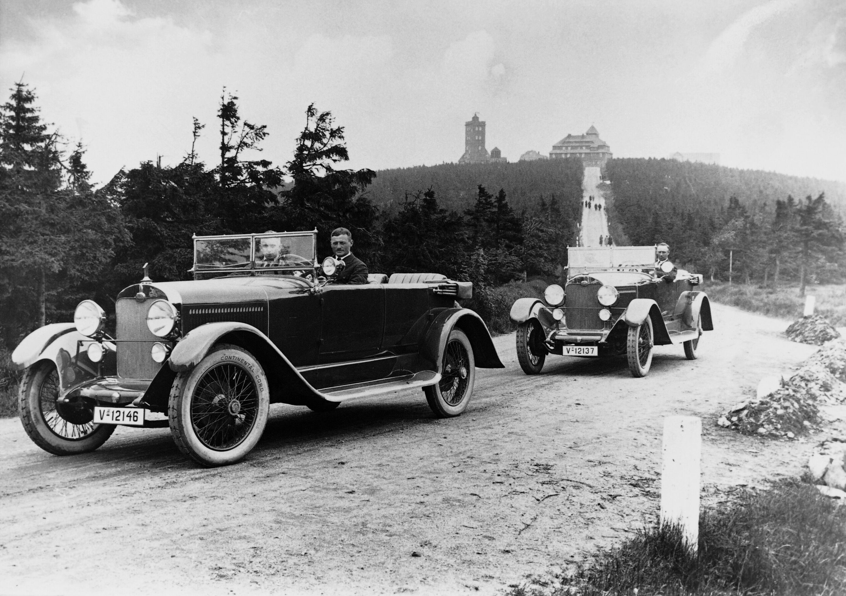 Audi Type K "Phaeton", 3.5 litre four-cylinder inline engine, 50 hp