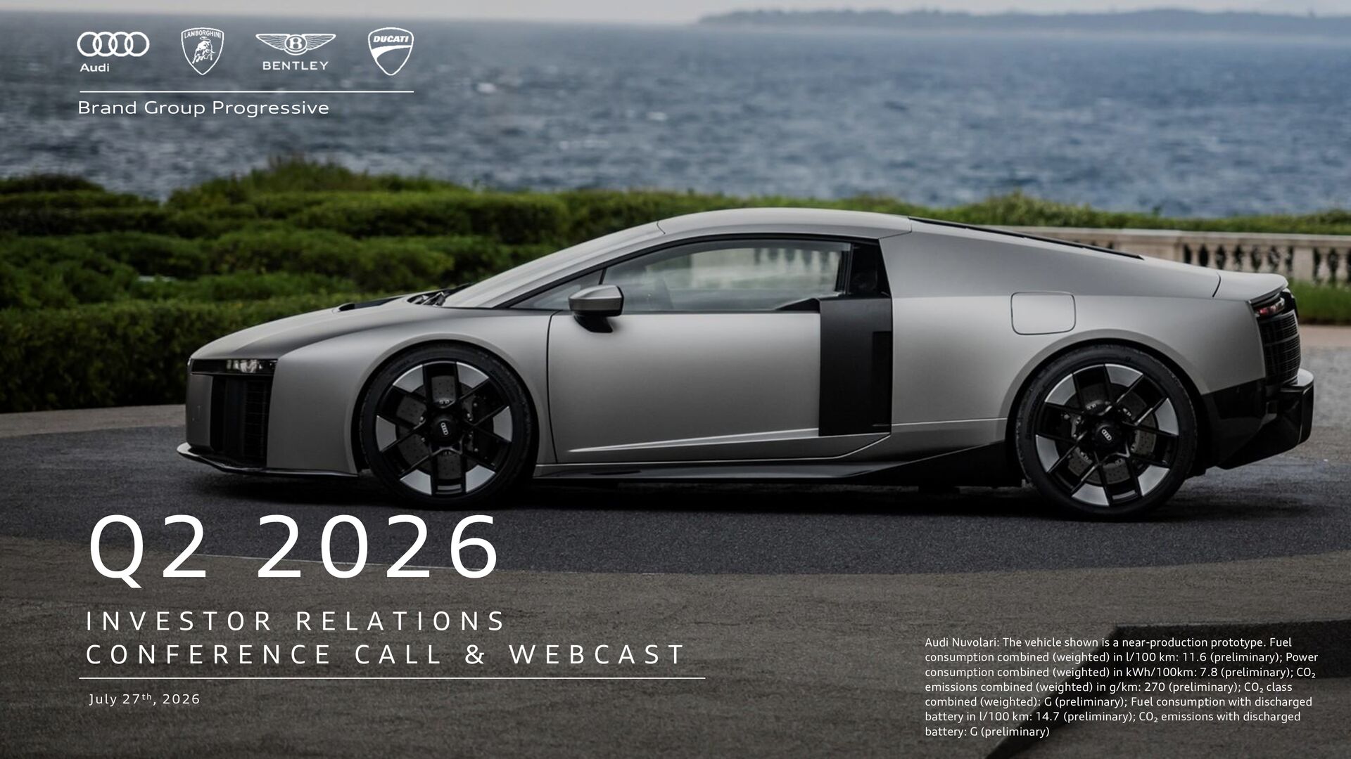 Q2/2026 Investor Relations Conference Call & Webcast