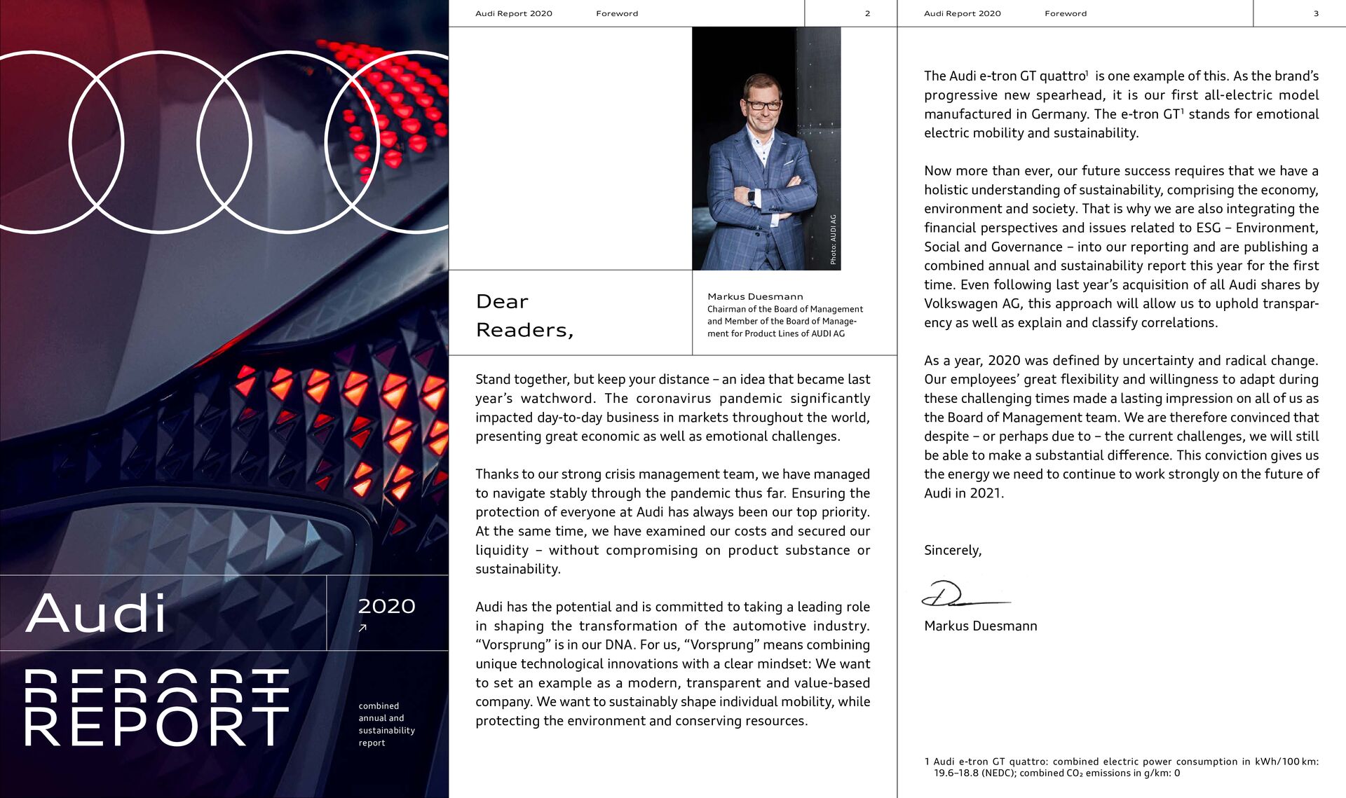 Audi Report 2020