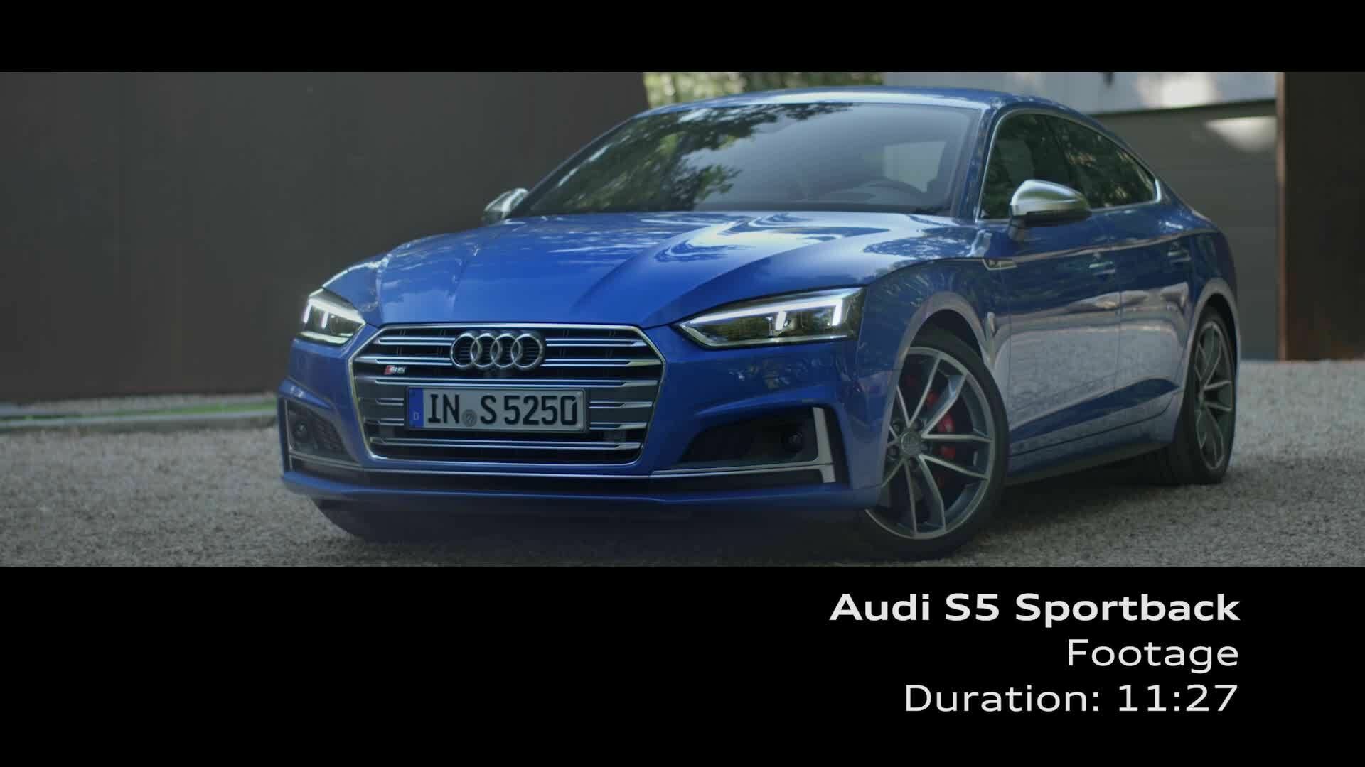 Audi S5 Sportback (until 2024) – Footage