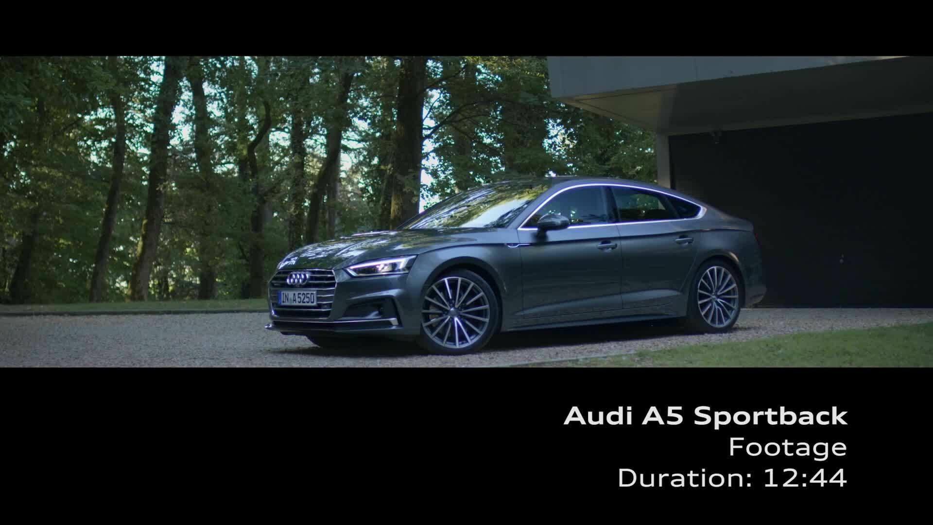 Audi A5 Sportback (bis 2024) – Footage